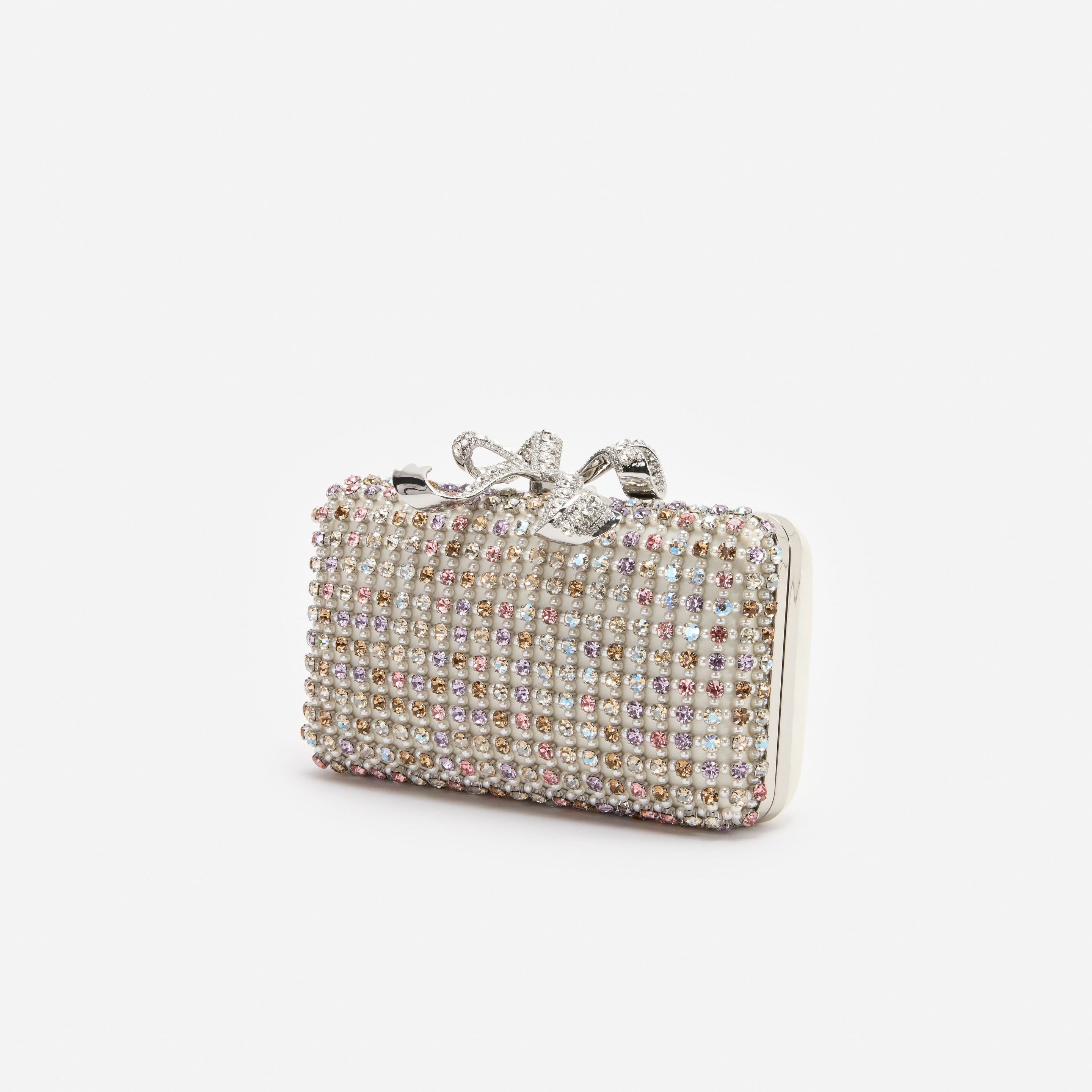 Multi Crystal Clutch Bag - 2