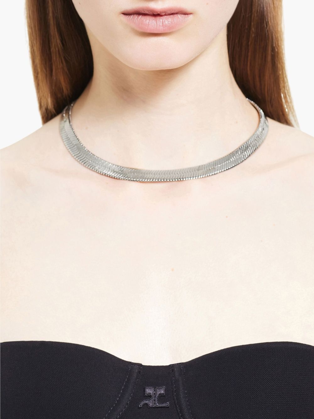snake-chain choker necklace - 4