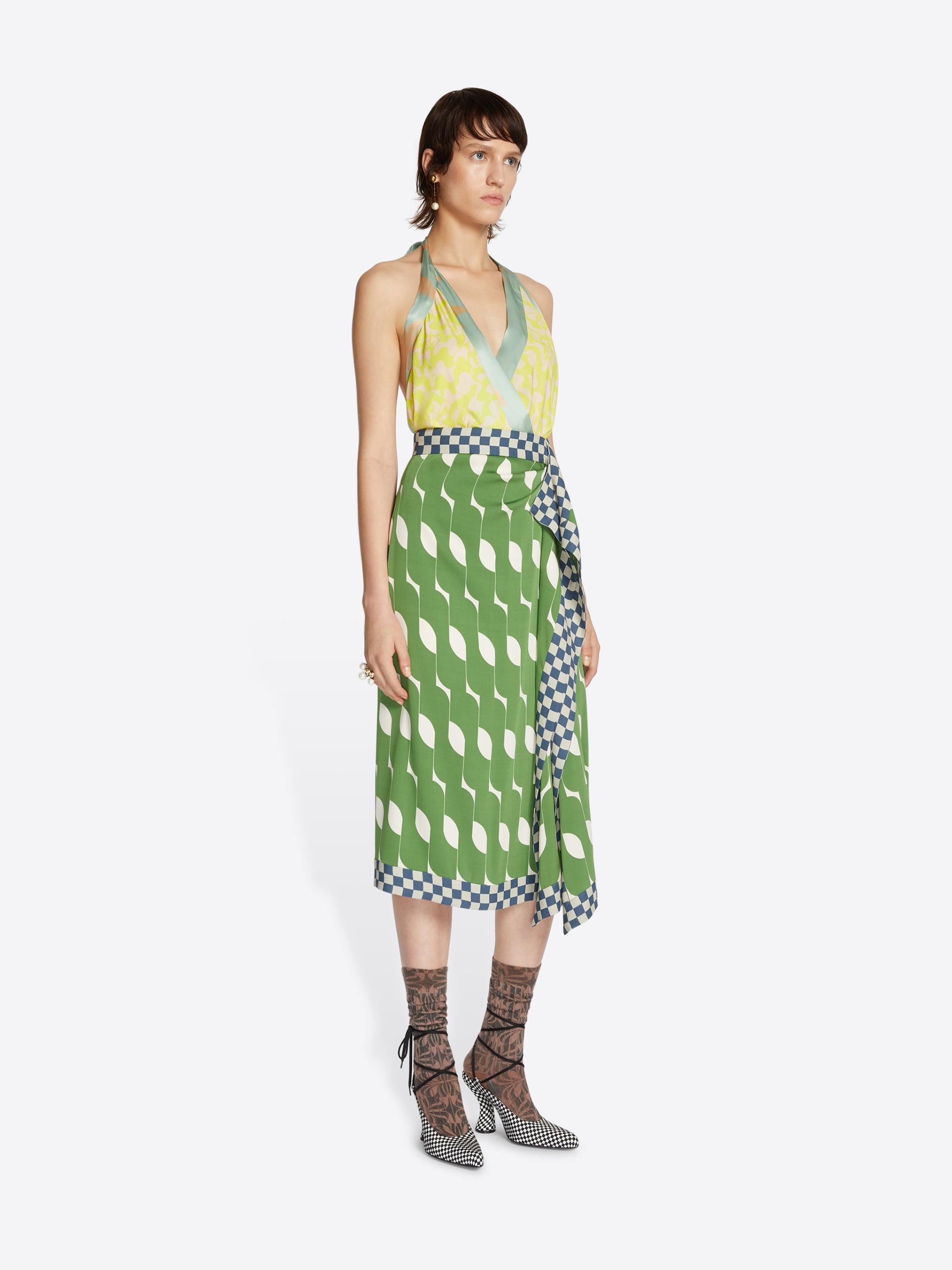 HALTERNECK DRESS - 3