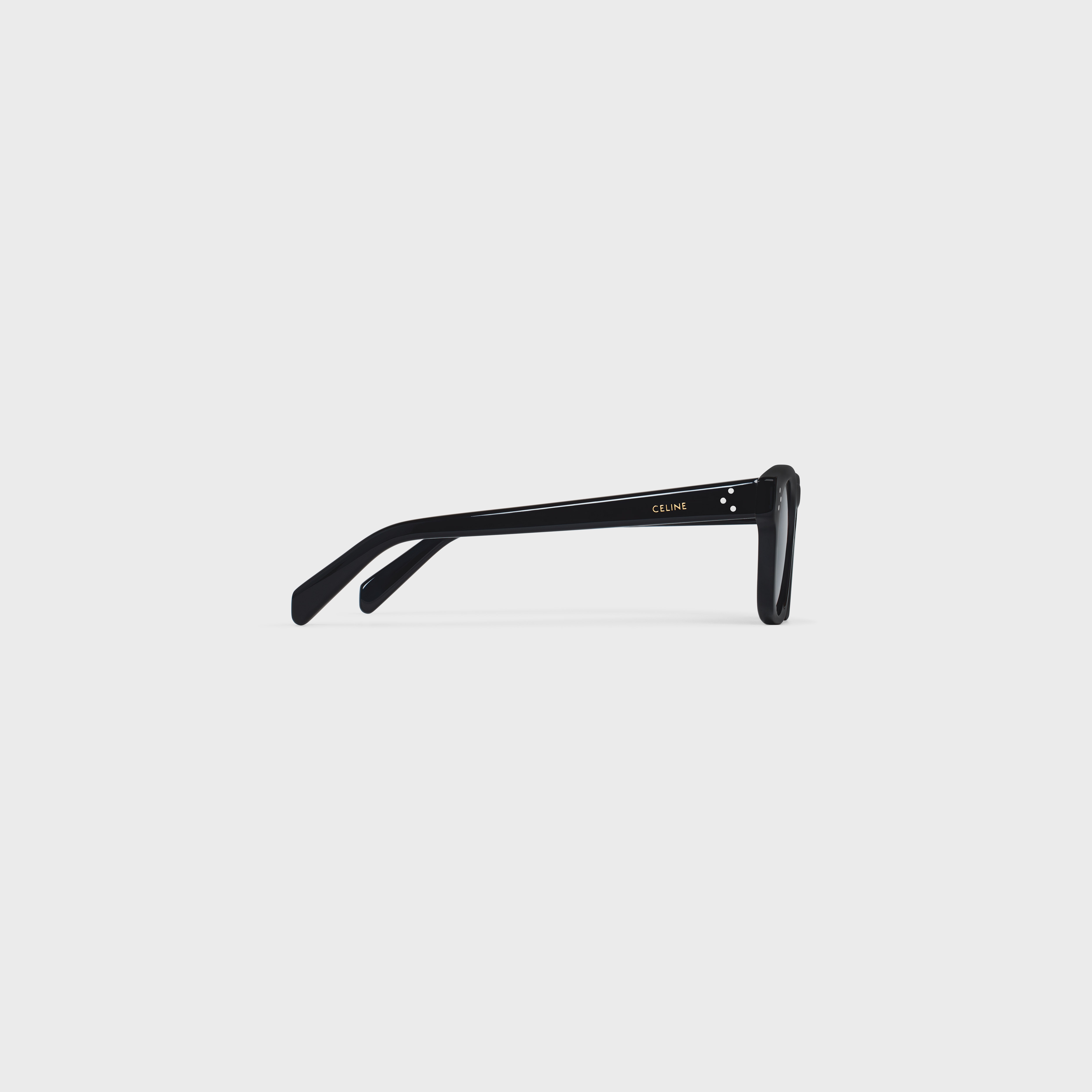 Black Frame 42 Sunglasses in Acetate - 3