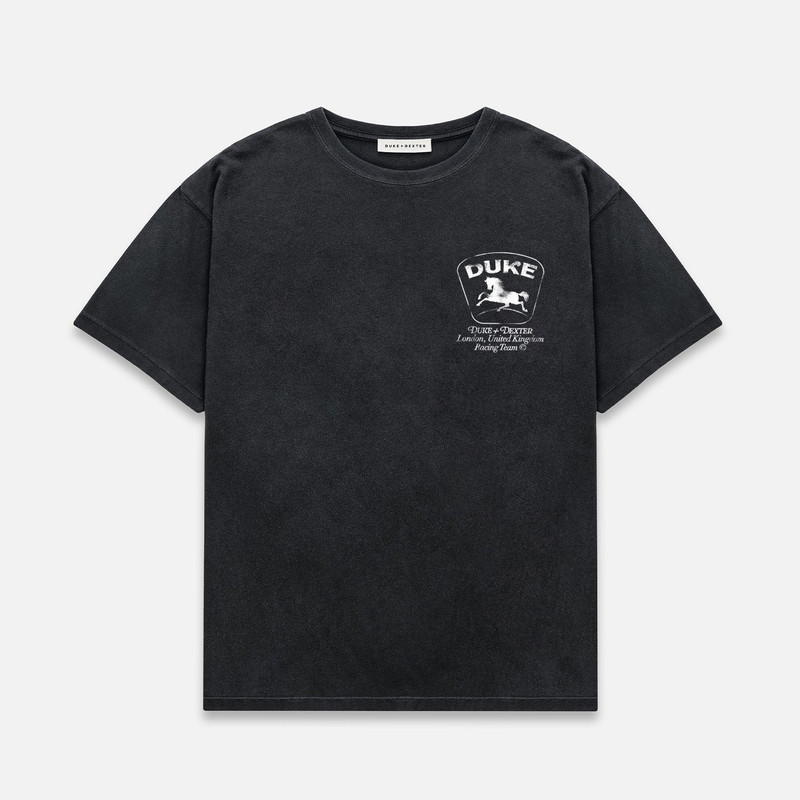 DR Sponsors Washed Black Mono T-Shirt 3
