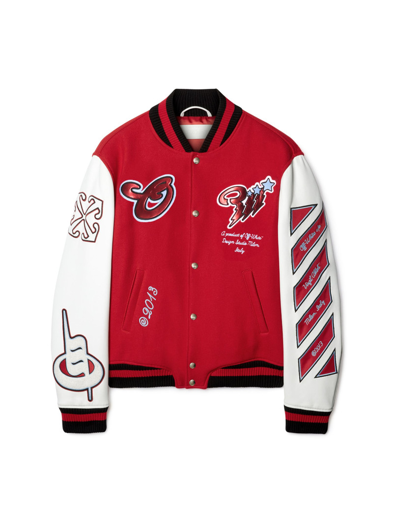 Scorpio Lea Wool Varsity Jkt - 1