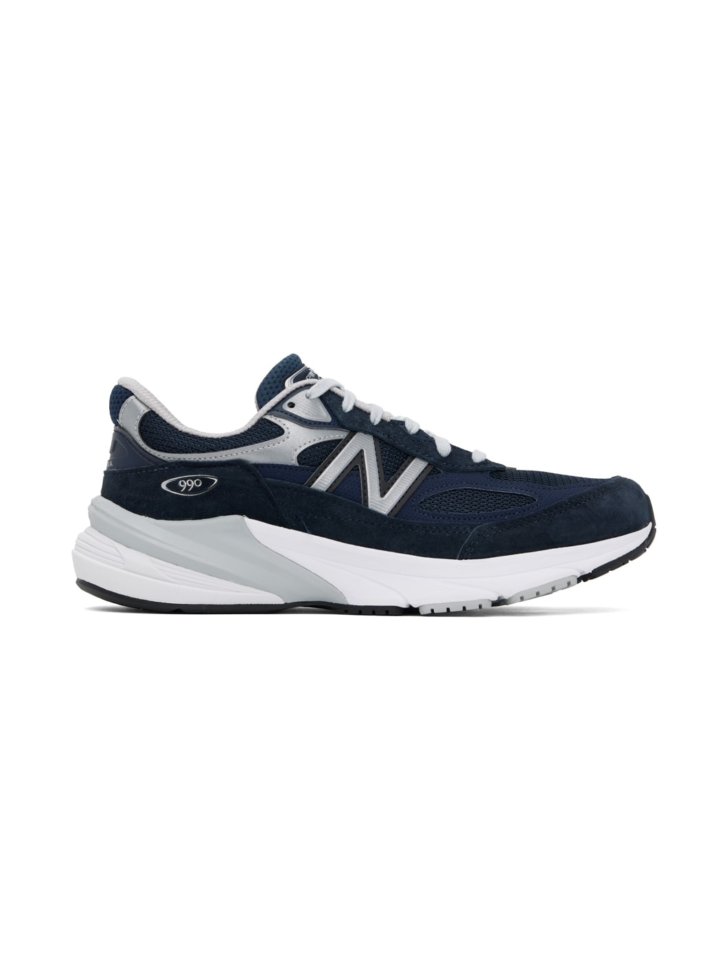 Navy Made in USA 990v6 Sneakers - 1