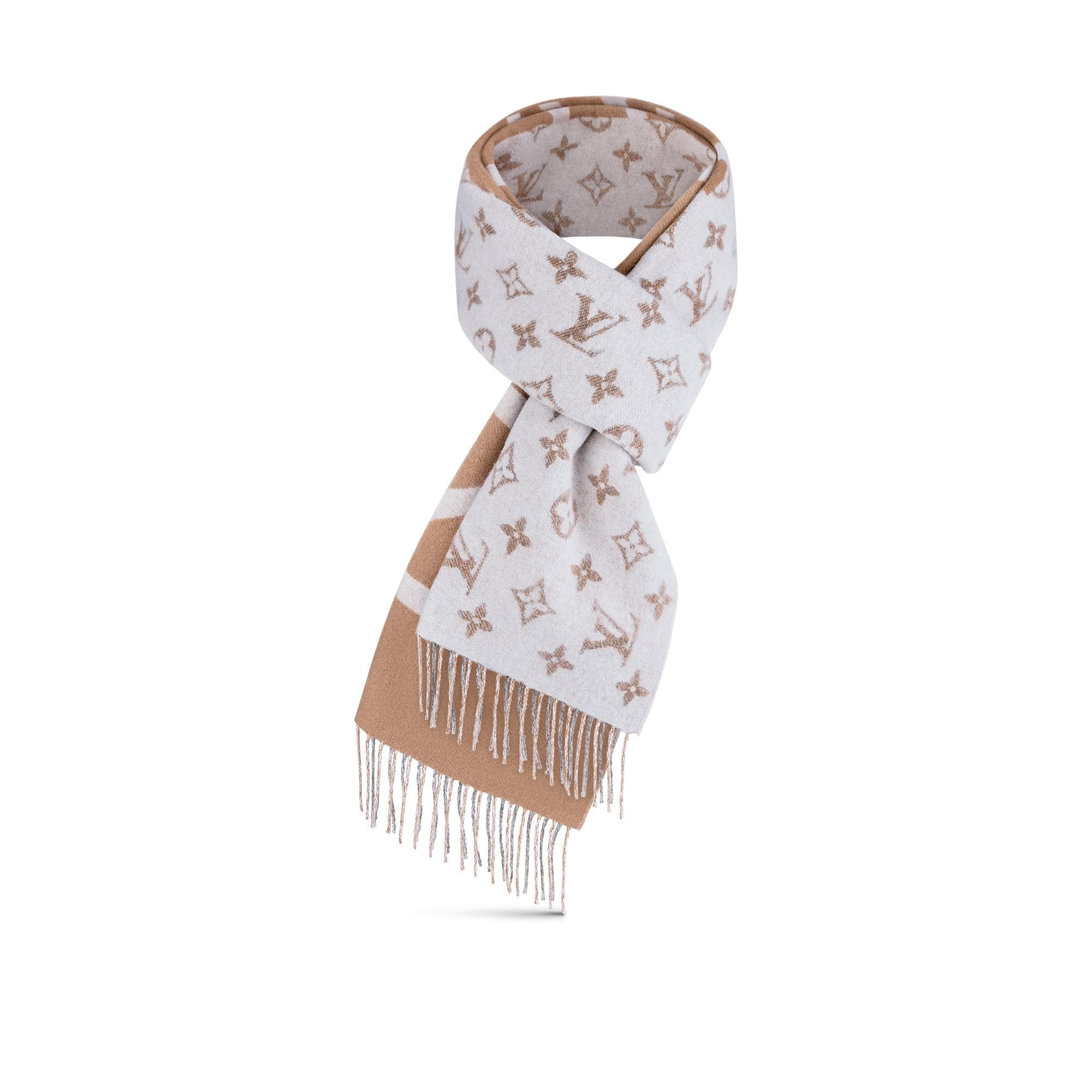 Monogram Split Scarf - 2
