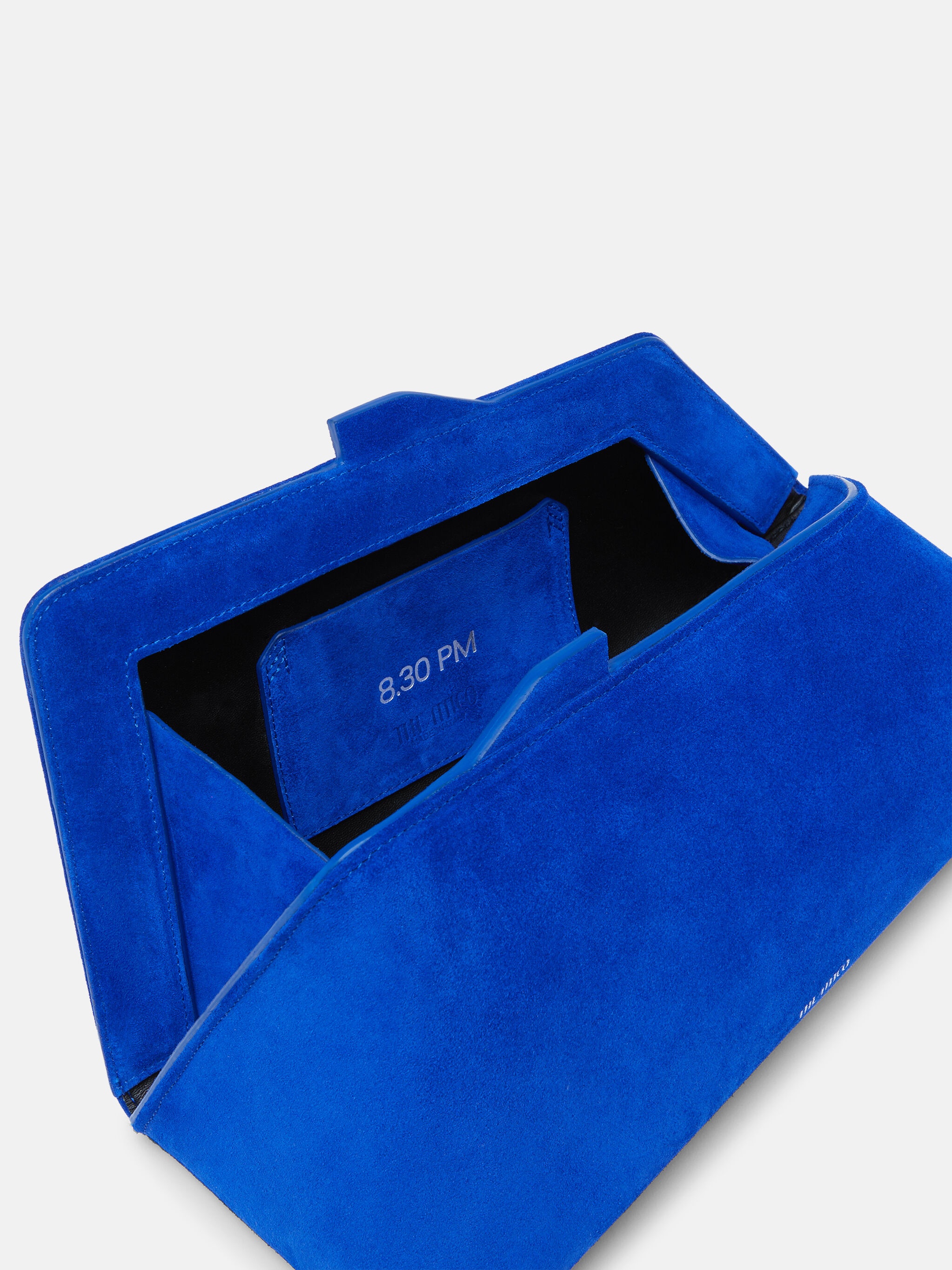 ''8.30PM'' COBALT BLUE OVERSIZED CLUTCH - 3