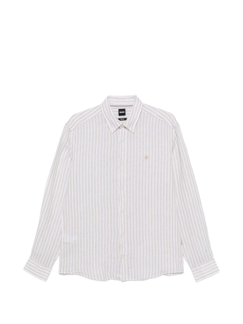 striped button-down shirt 1