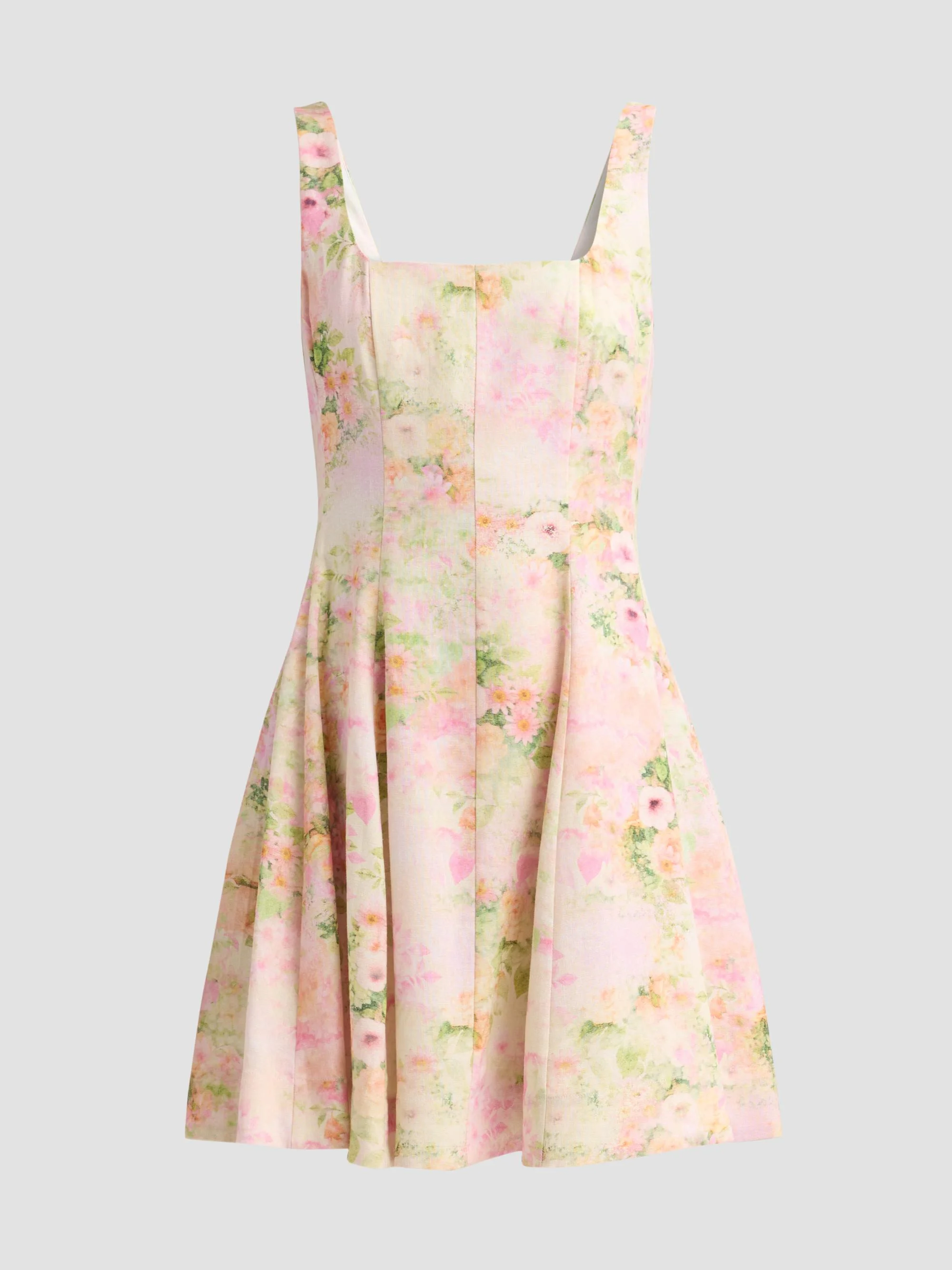 Women's Courtney Floral Mini Dress - Rose Cloud - 1