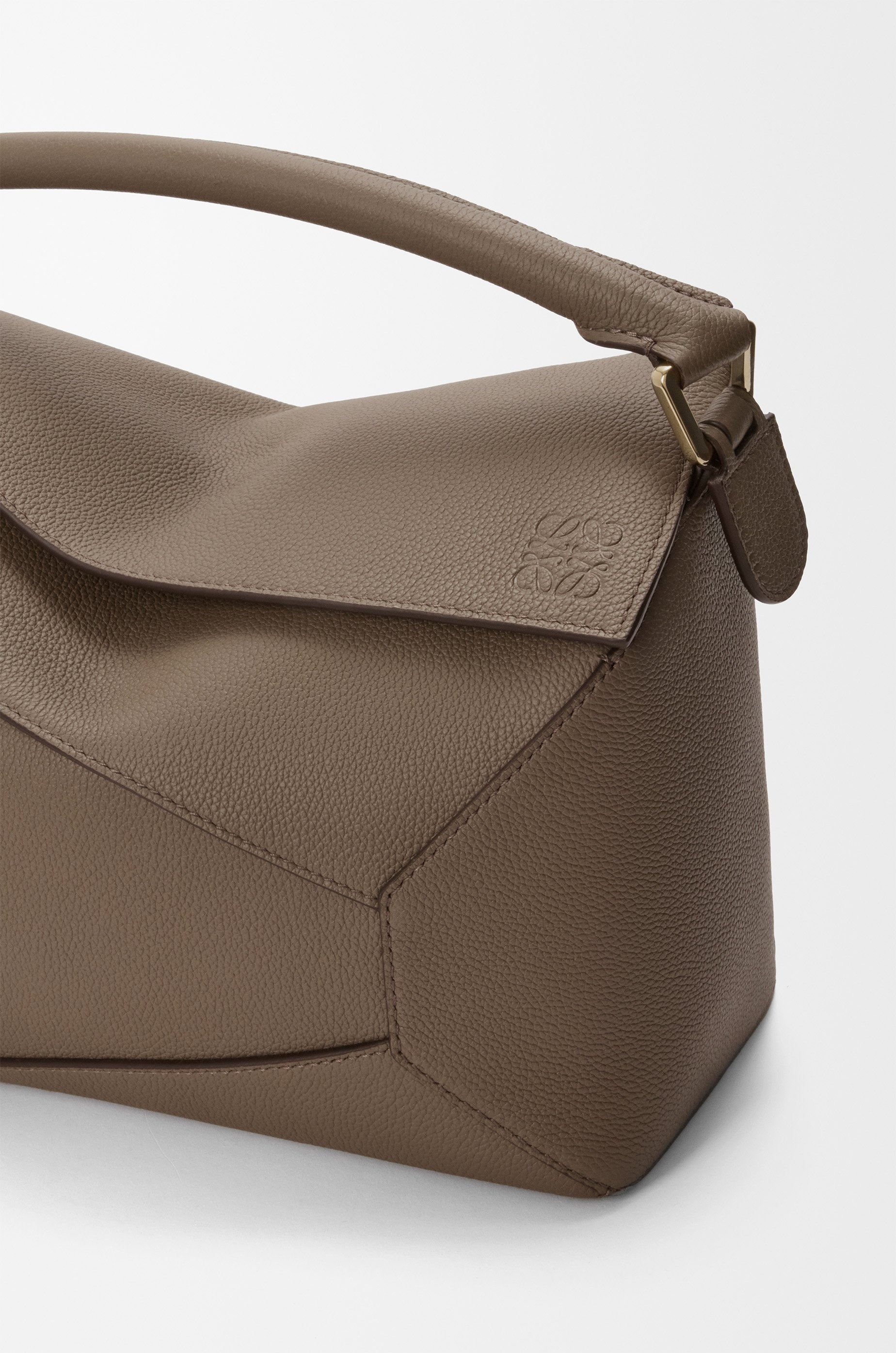Medium Puzzle Edge bag in soft grained calfskin - 9