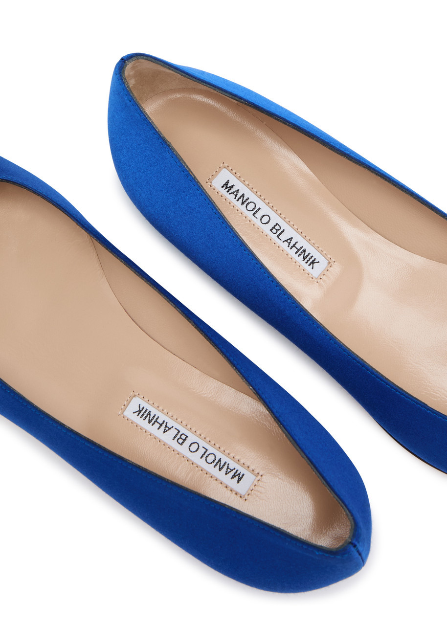 Hangisiflat 10 silk-satin flats - 4