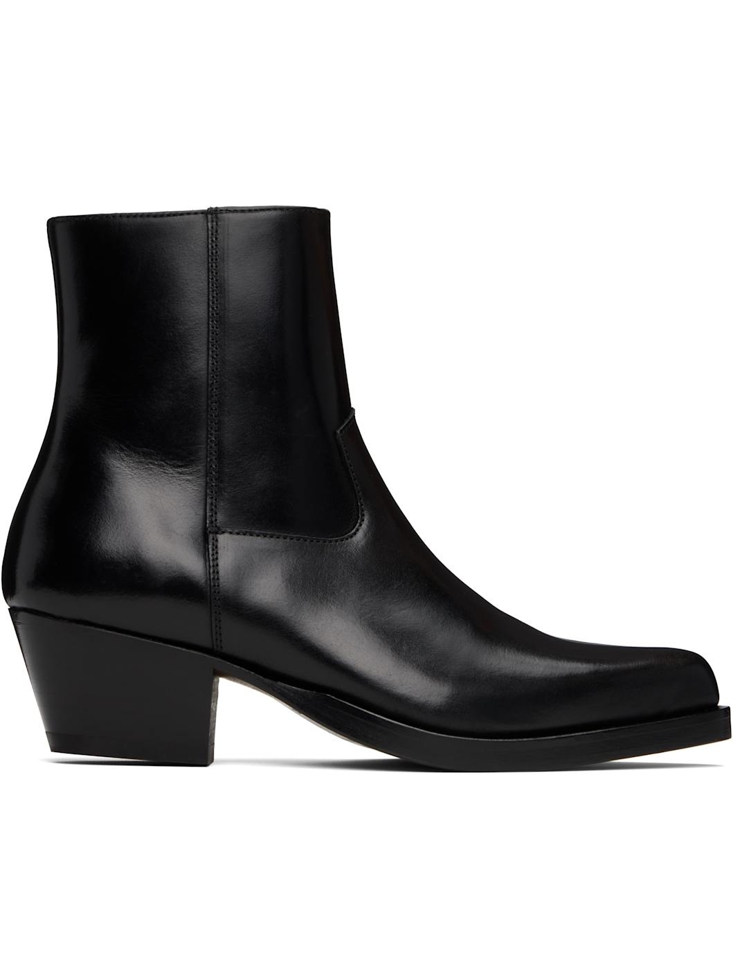 Black Western Boots - 1
