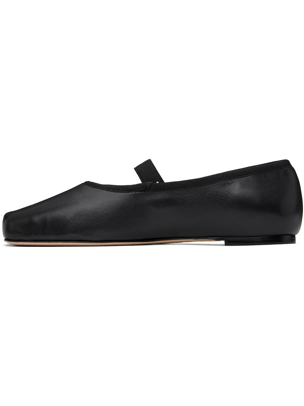 Black Lisbeth Ballerina Flats - 3