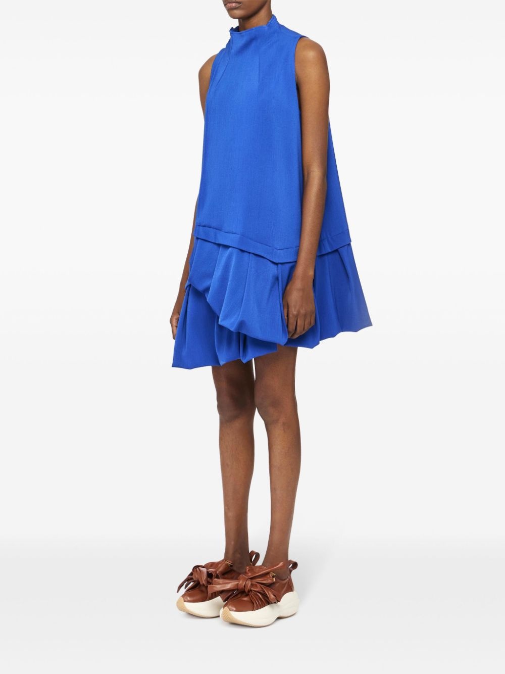 A-line ruffled minidress - 3