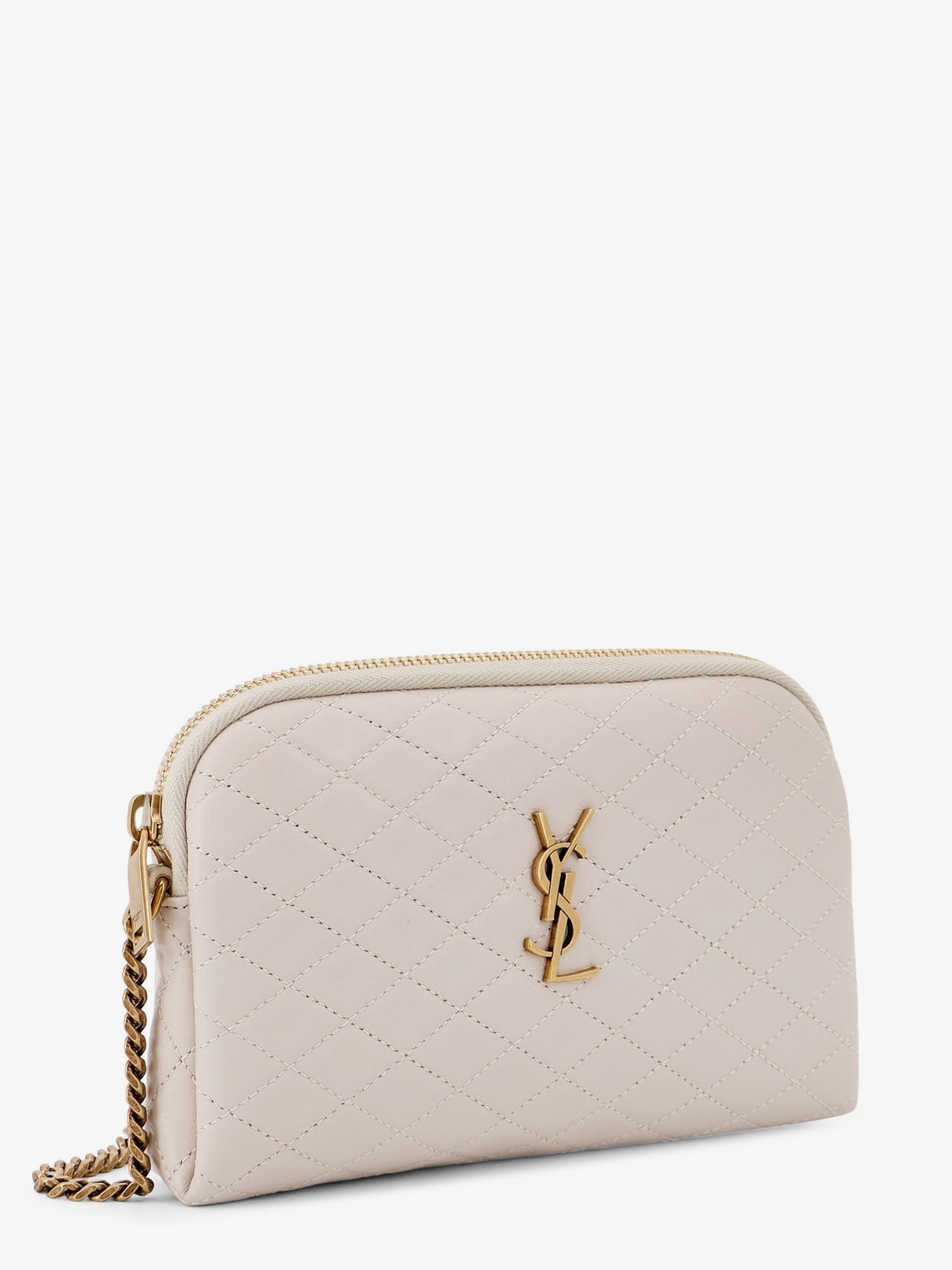 Saint Laurent Gaby Leather Shoulder Bag - 3