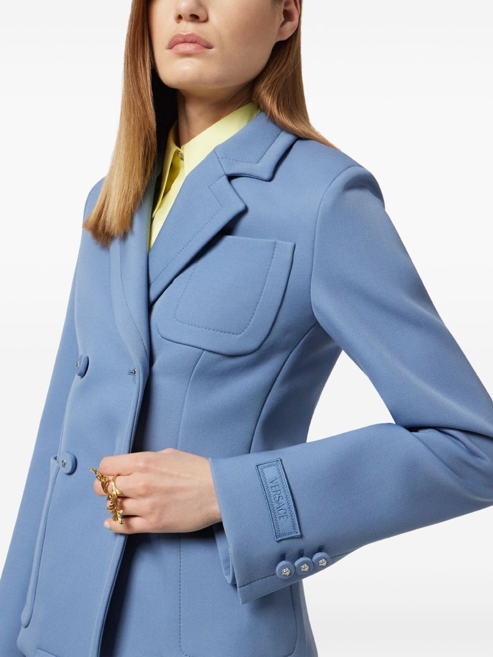 double-breasted blazer - 5