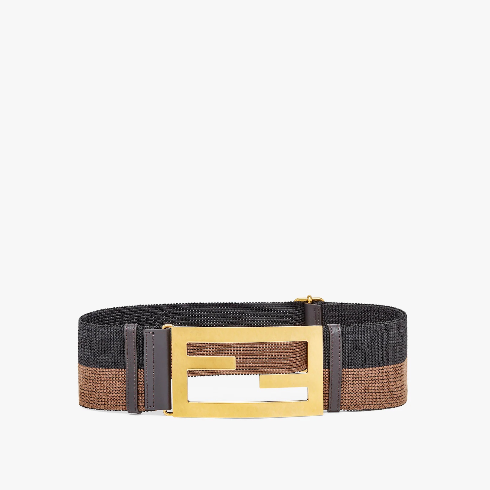 Brown ribbon belt - 1