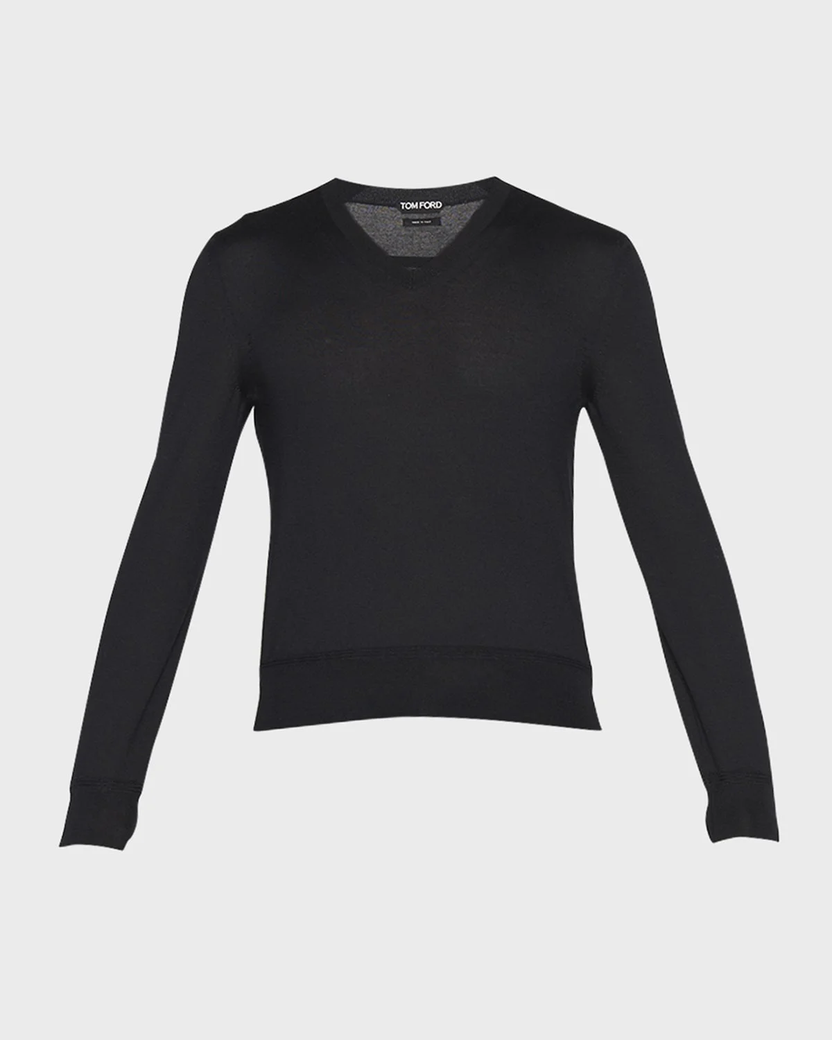 Men's Cashmere V-Neck Sweater - 1