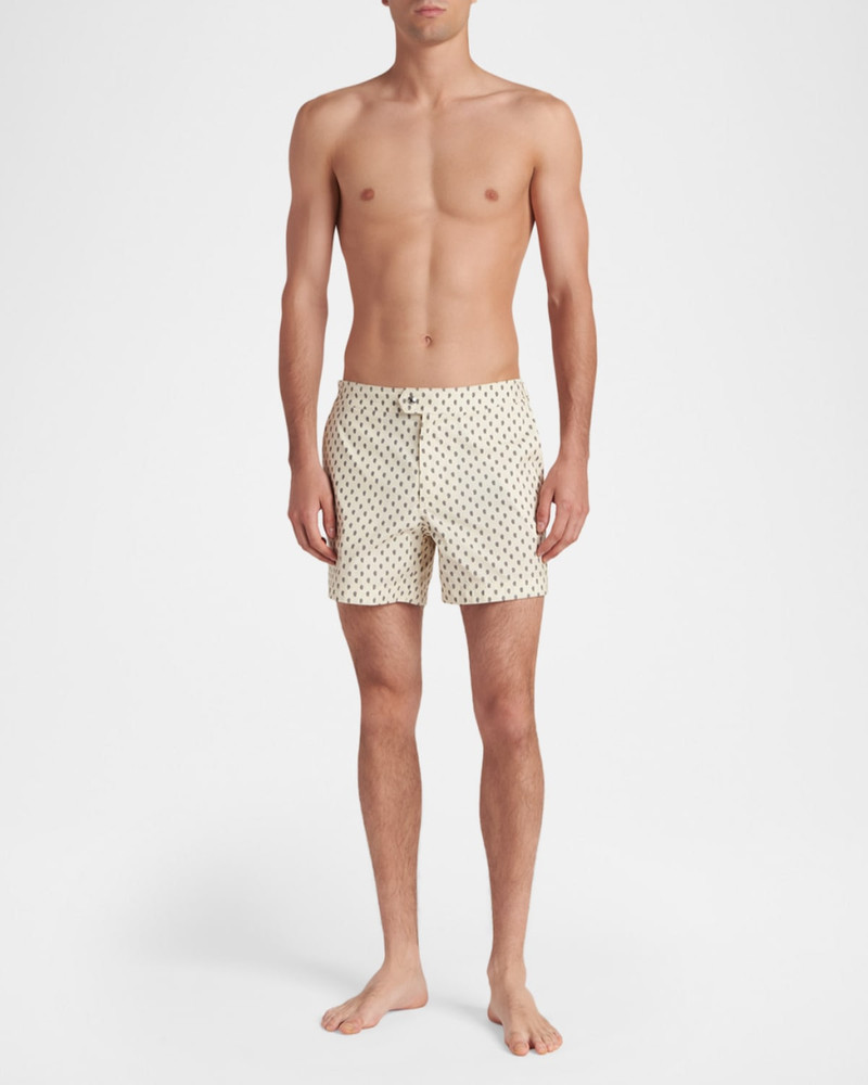 TOM FORD Men & apos;s Paisley-Print Swim Shorts outlook
