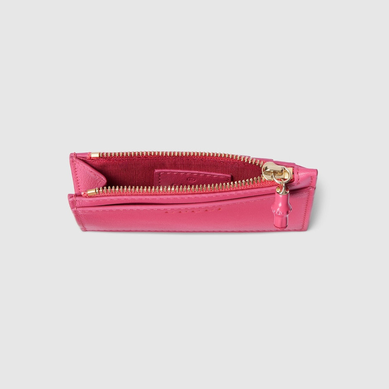 GUCCI Card case with bamboo outlook