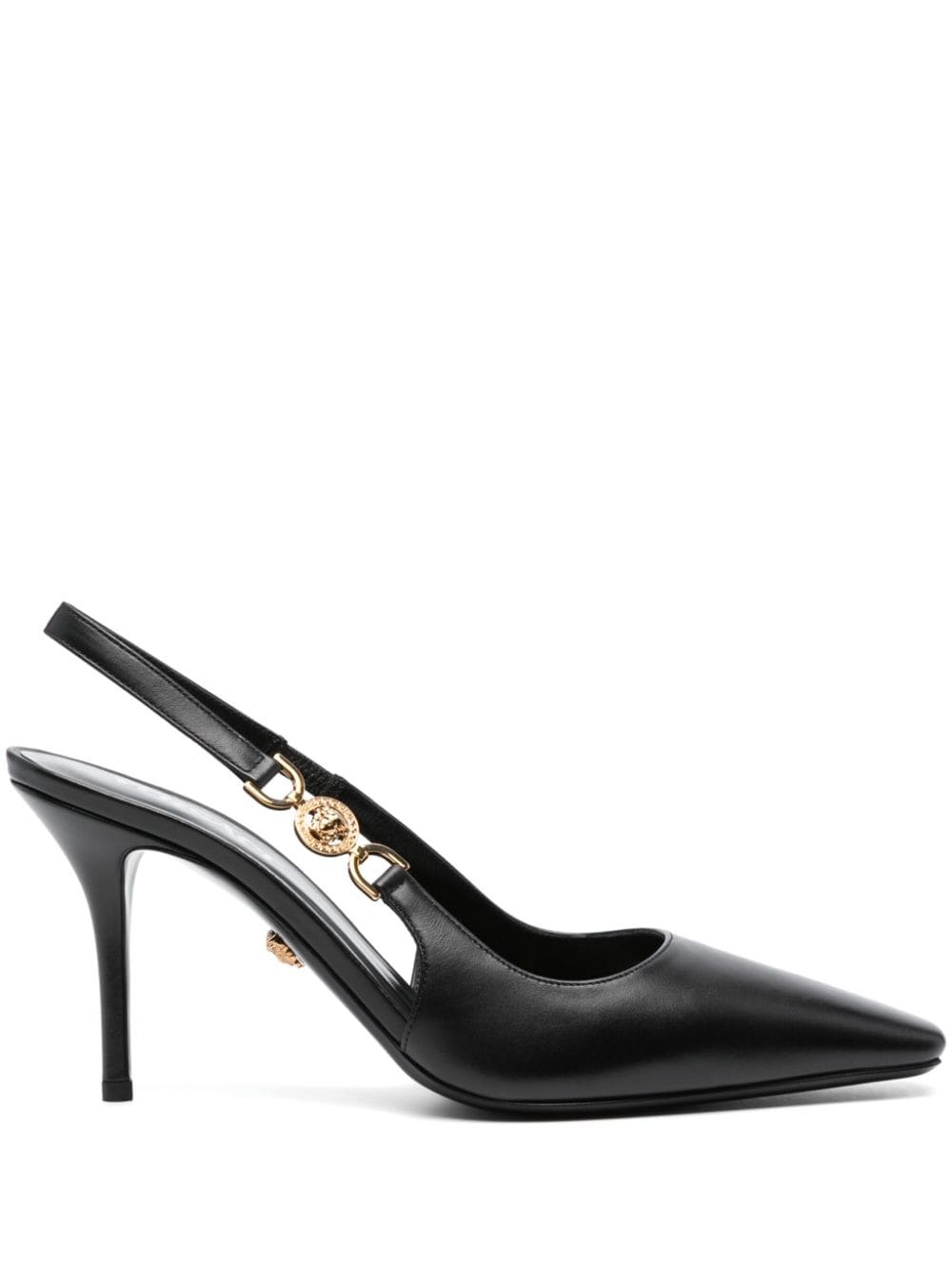 90mm Medusa leather pumps - 1