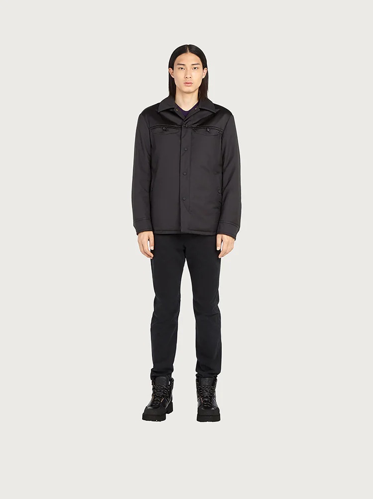 RELAXED FIT PADDED SHIRT - 2