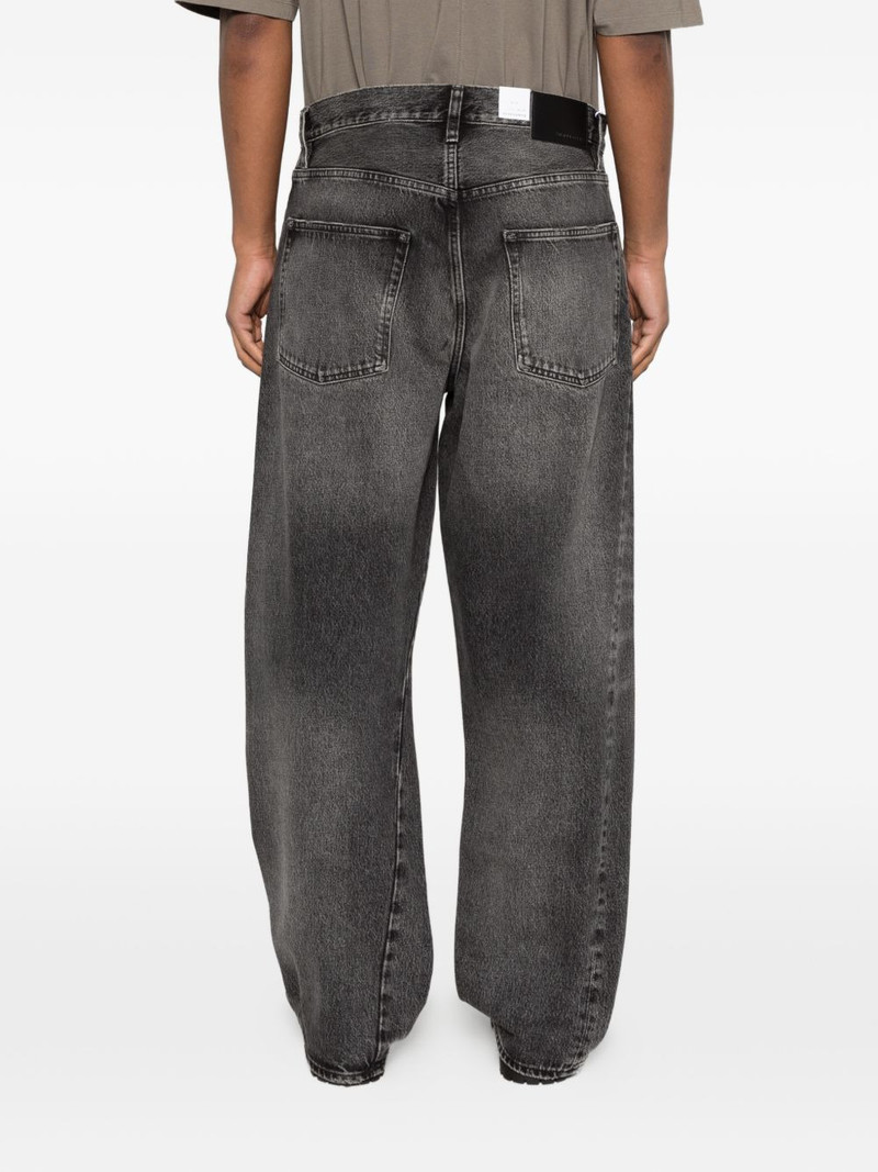 Wide Twist faded denim jeans 4