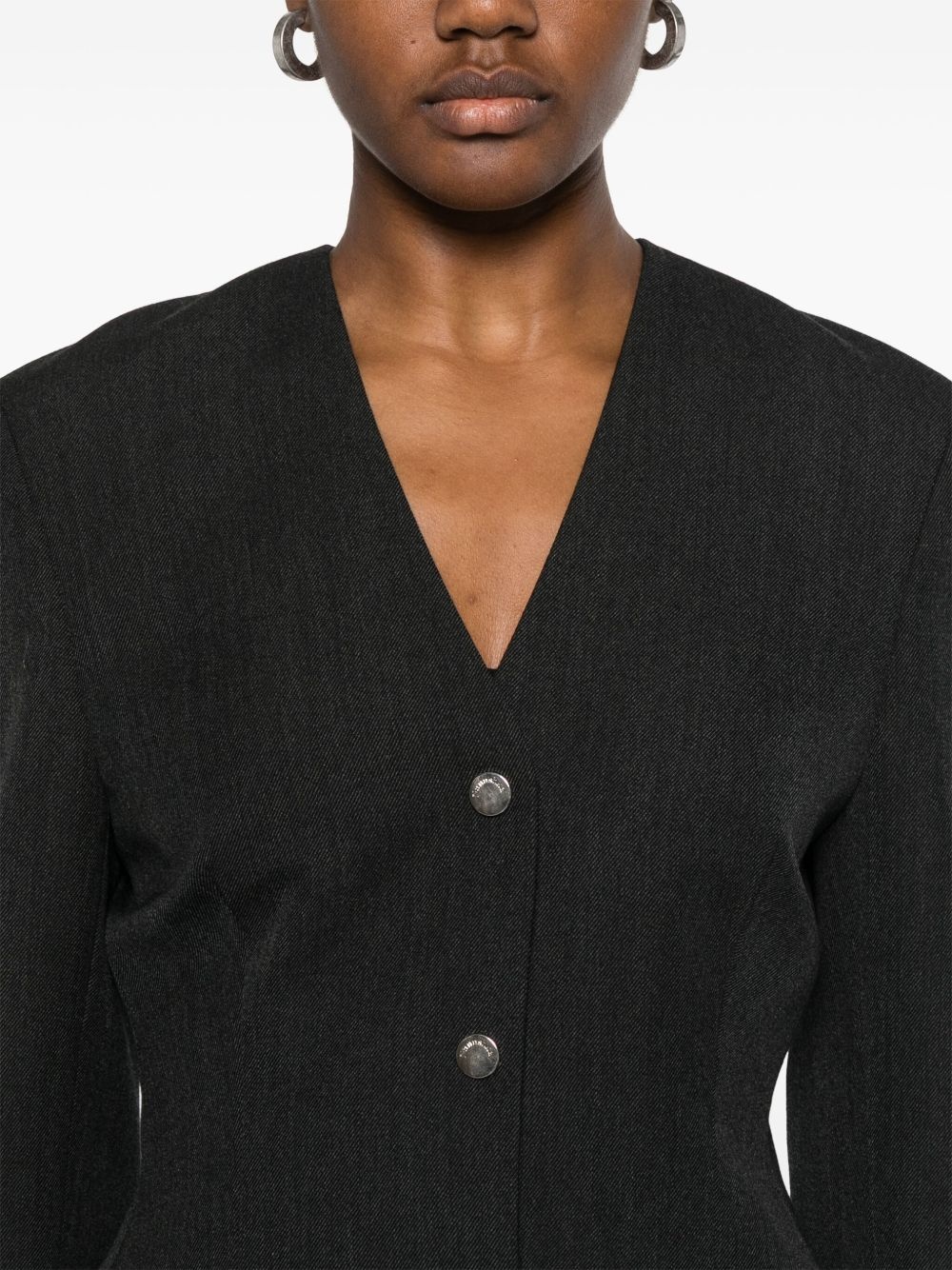 wool blazer - 5
