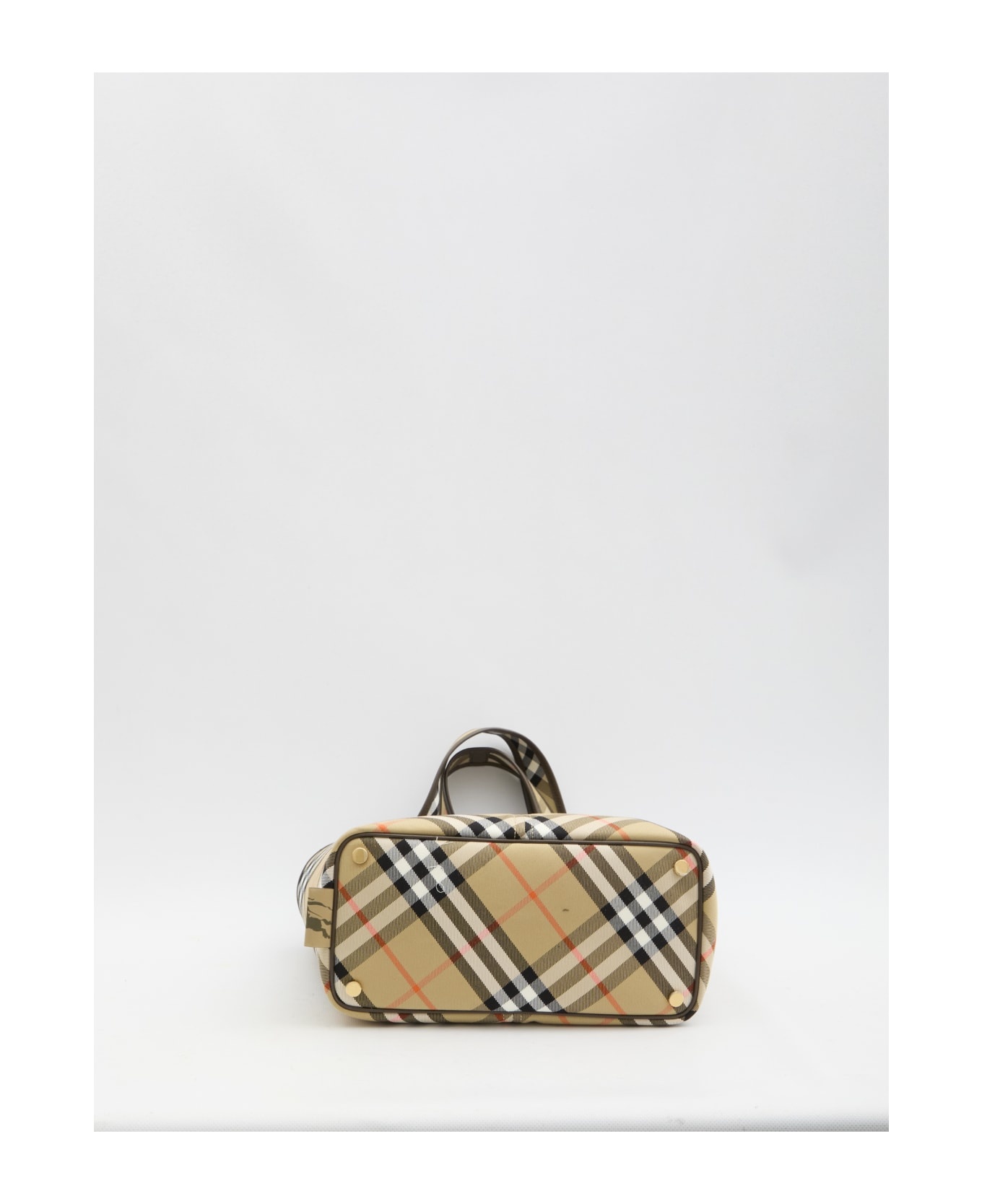 Small Check Tote Bag - 3