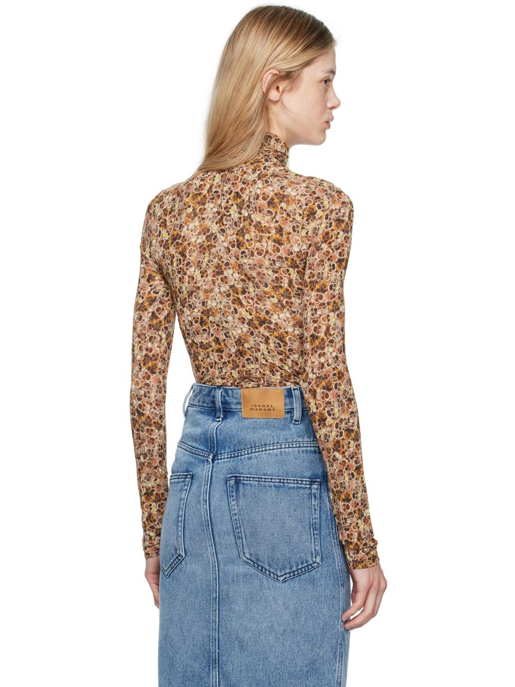 Brown Joyela Turtleneck - 3