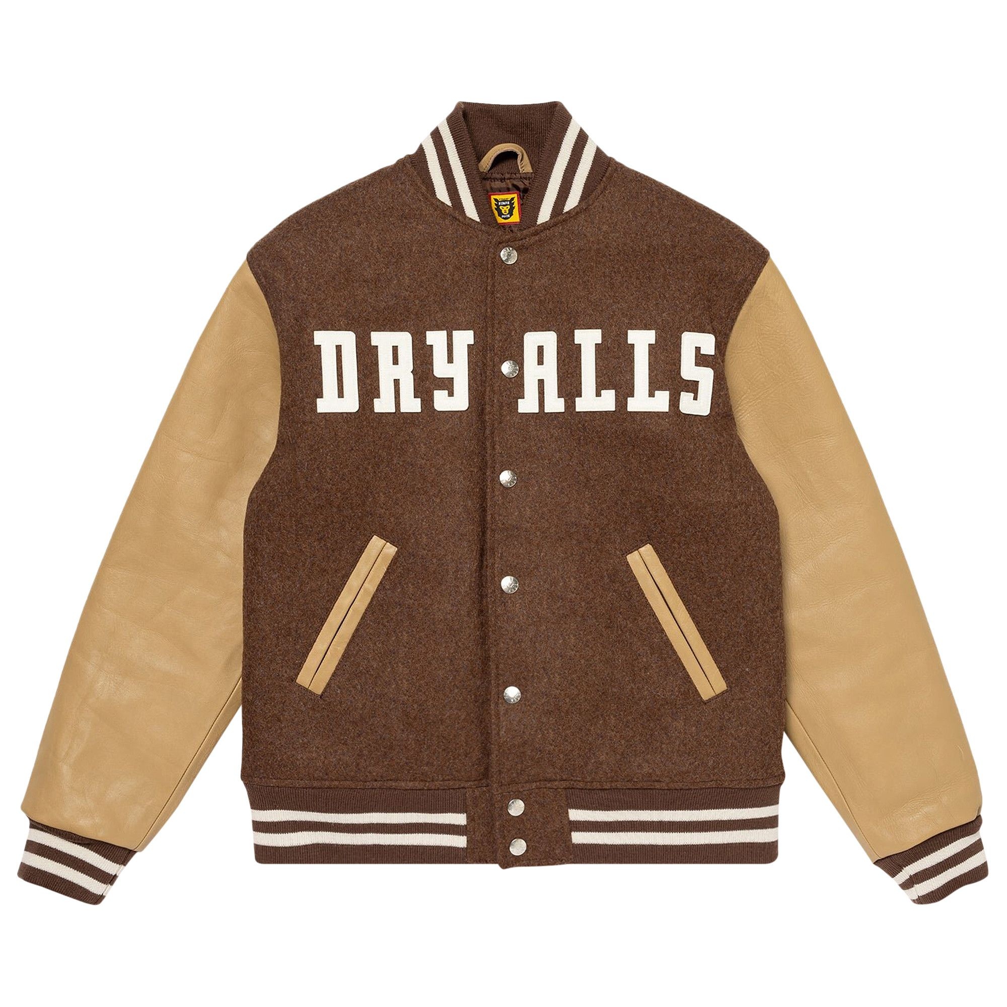 Human Made Varsity Jacket 'Brown' - 1