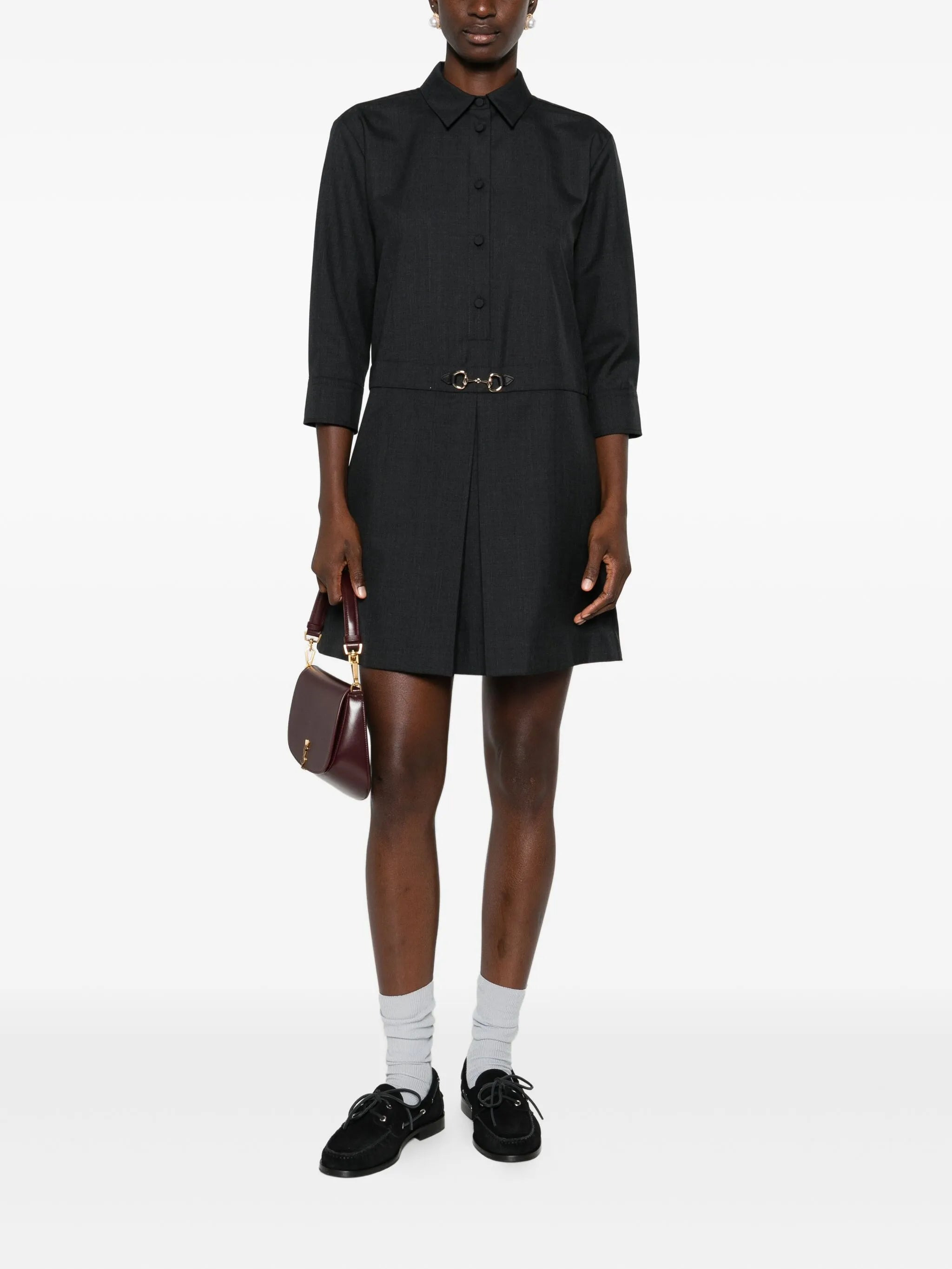 Gucci Button-fastening Shirt Mini Dress - 4
