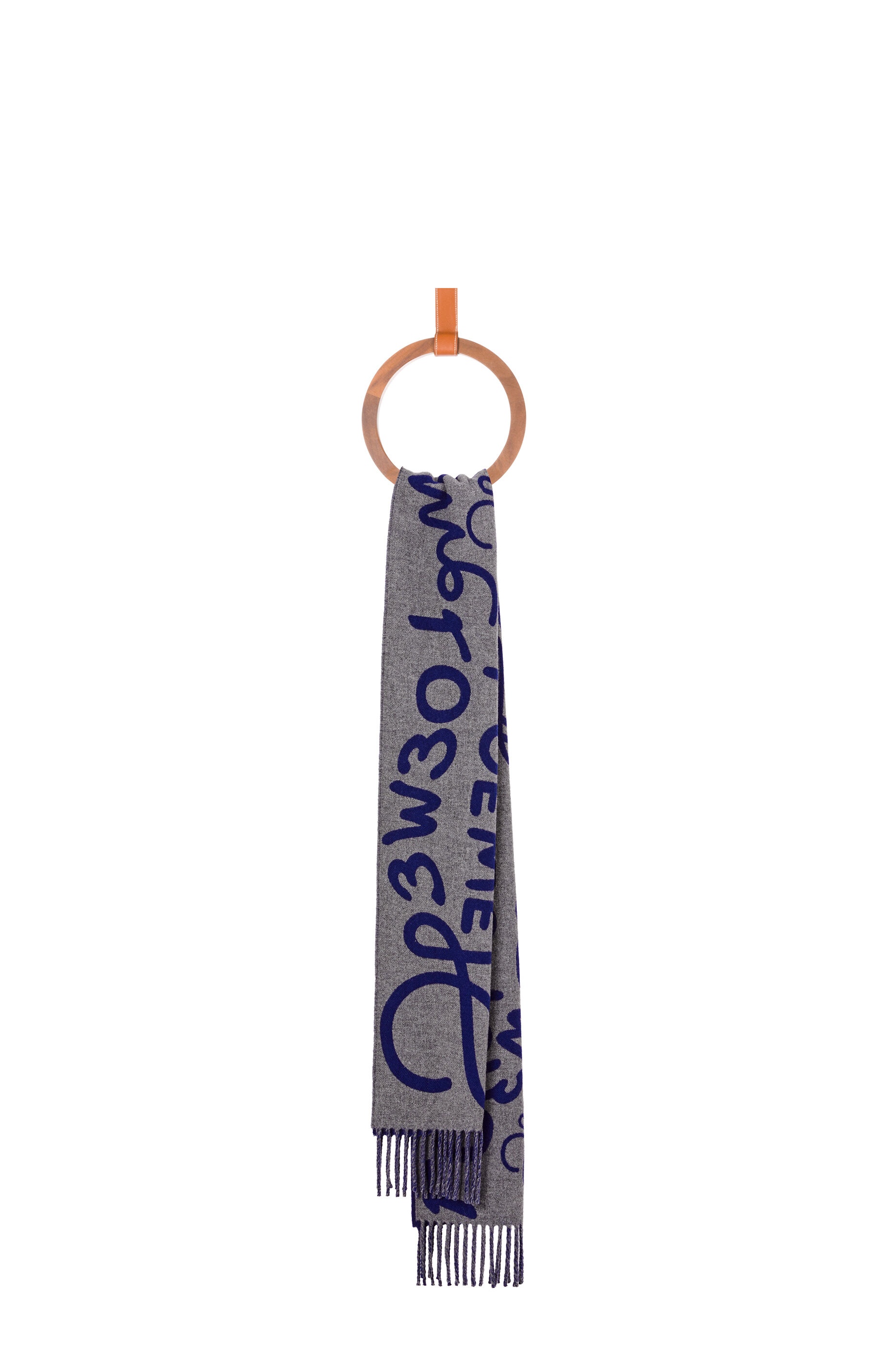 LOEWE scarf in wool and cashmere - 2