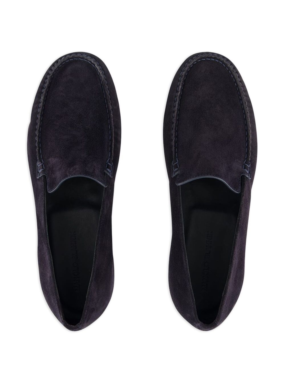 Monaco suede loafers - 4