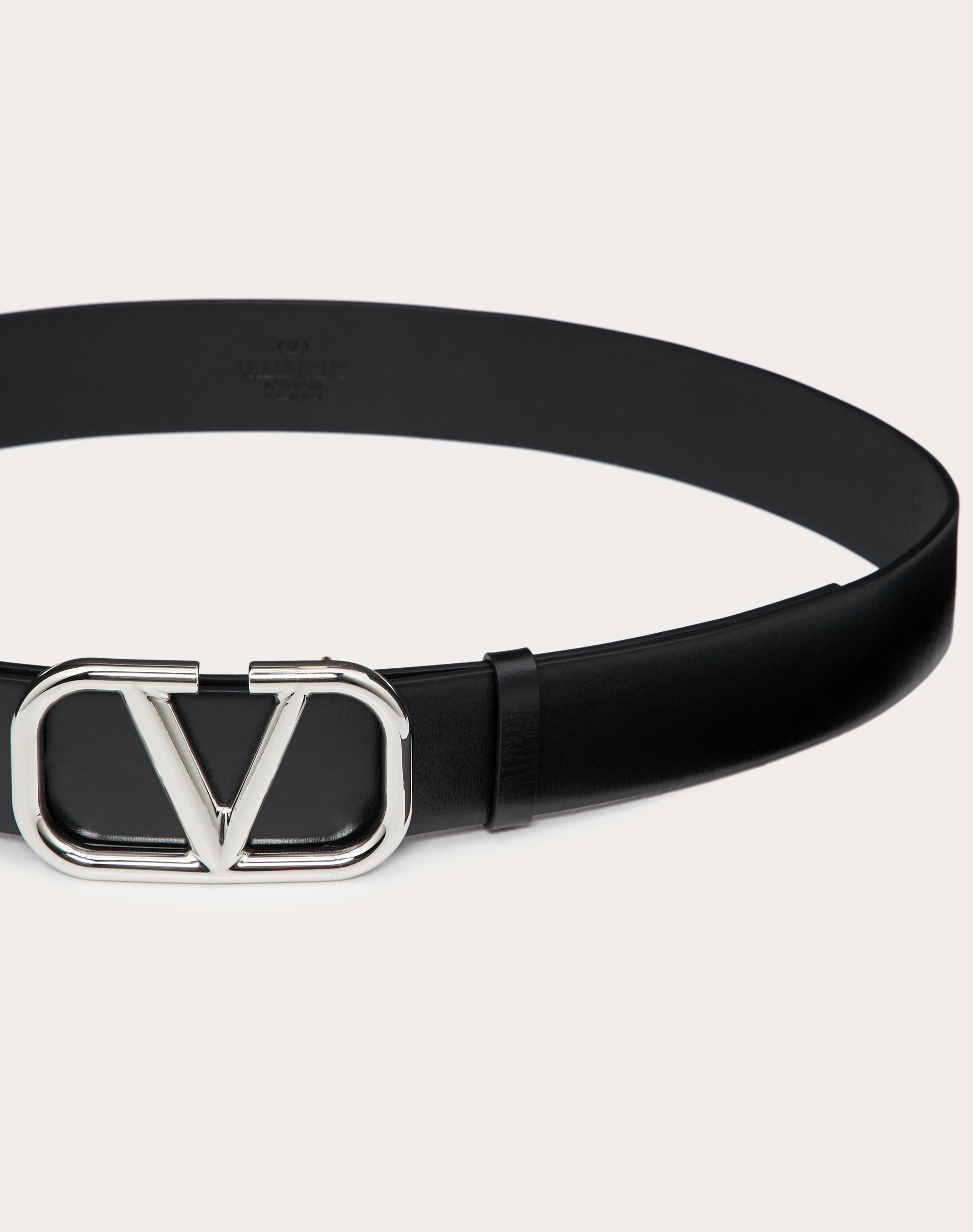 VLOGO SIGNATURE CALFSKIN BELT 40 MM - 4