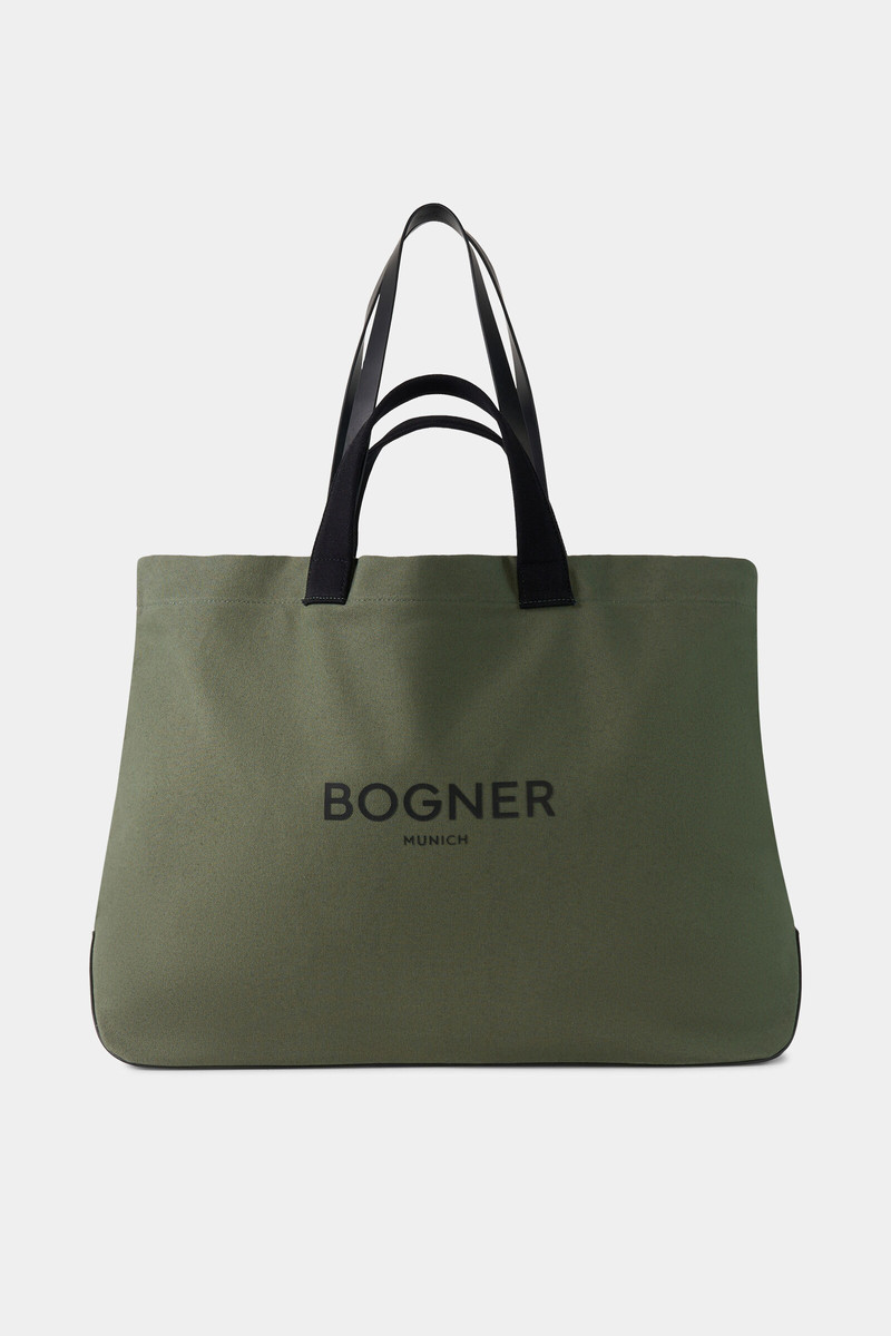 Totebag Curio Ambre in Olive green 1