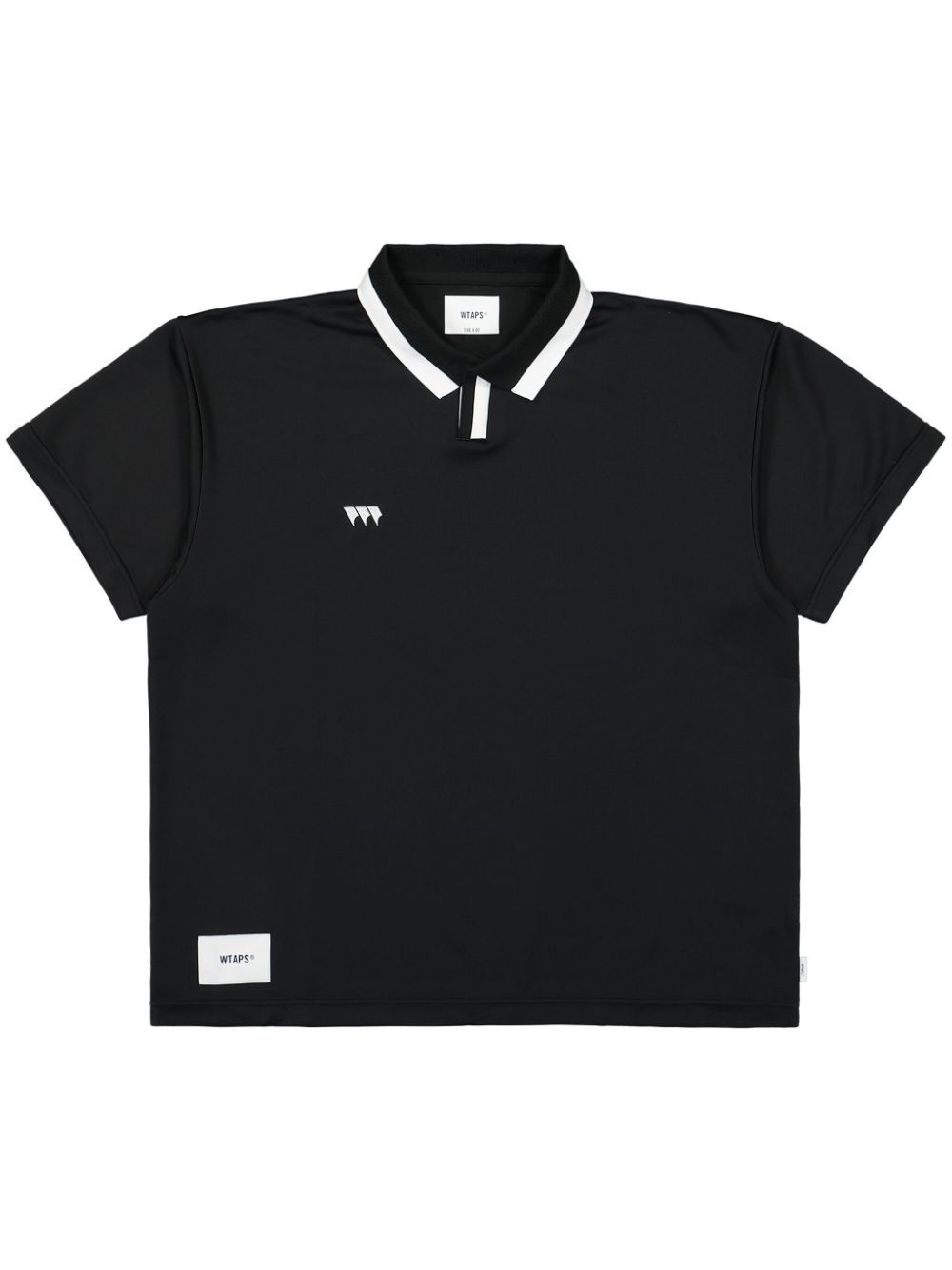 logo-print polo shirt - 1