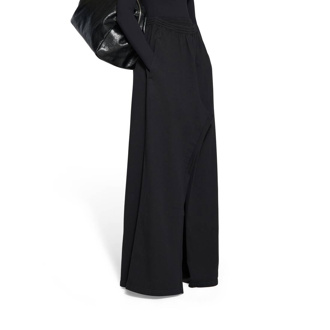Women's Apron Pants Skirt Small Fit in Black Faded - 5