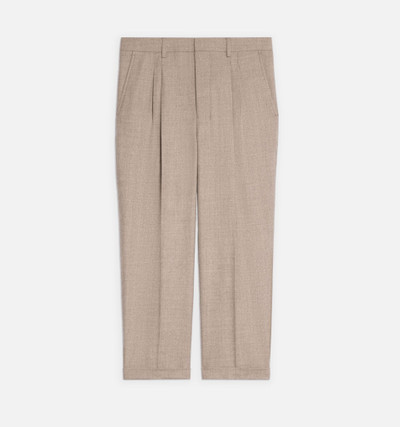 AMI Paris Carrot Fit Trousers With Hem And Pleats outlook