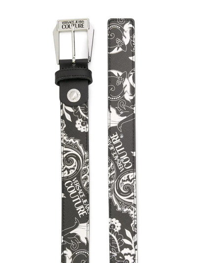 VERSACE JEANS COUTURE Barocco print belt outlook