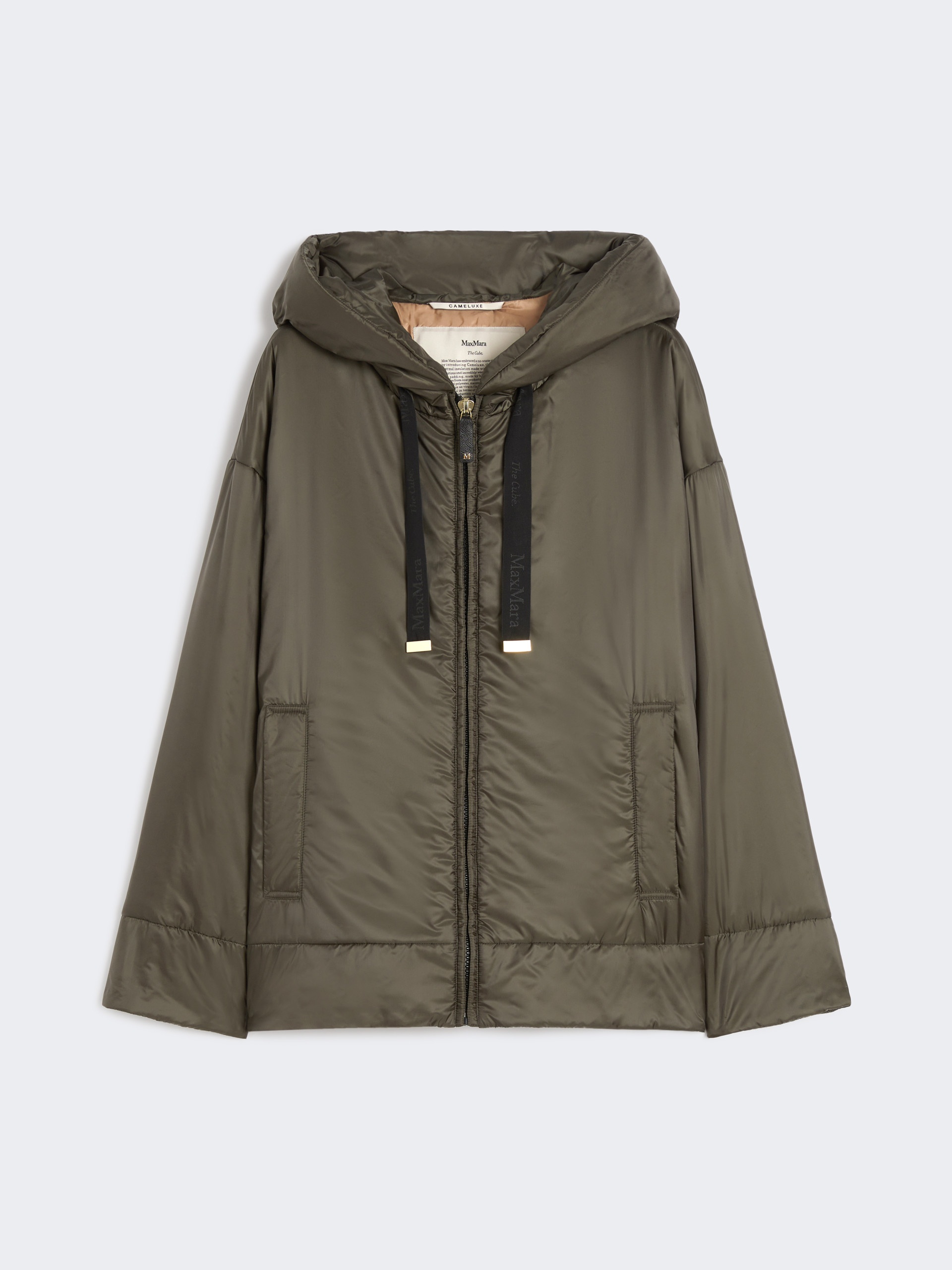 DARIA Padded, hooded jacket in water-repellent canvas - 1