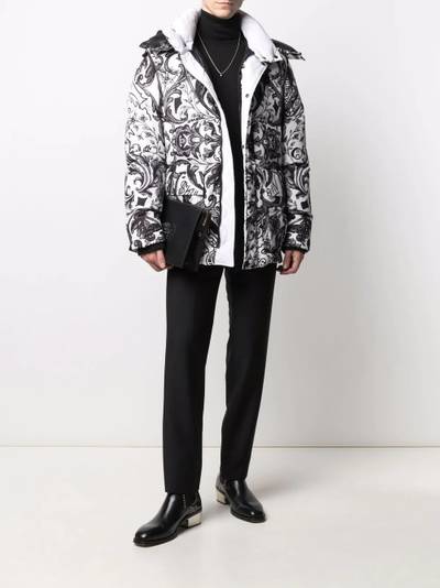 PHILIPP PLEIN New Baroque-print down coat outlook