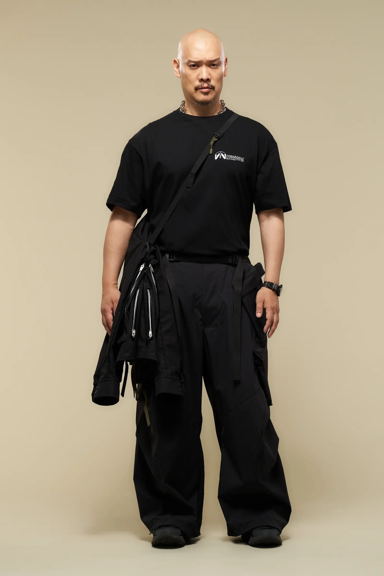 J121A-KI Cotton Jacket Black - 22