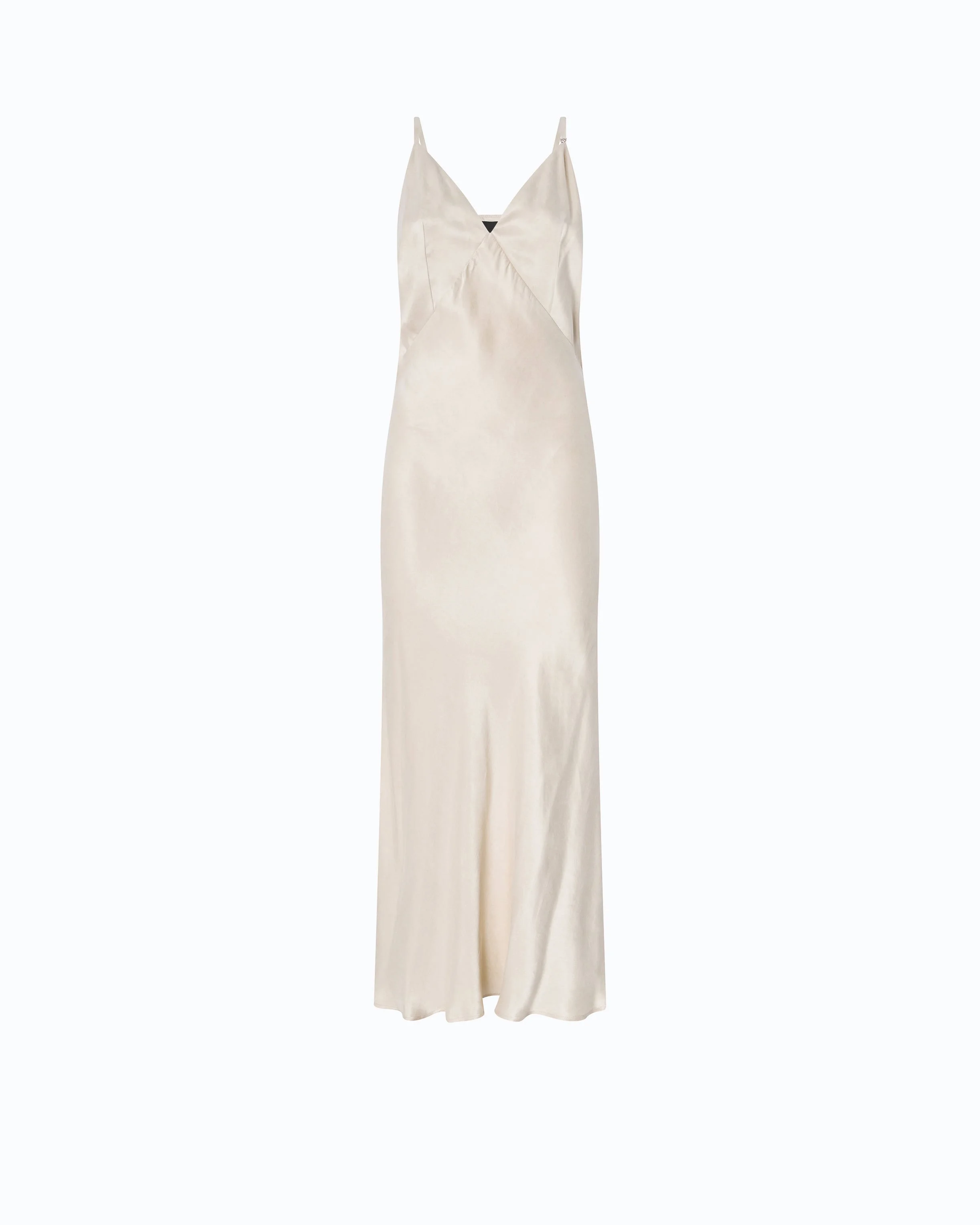 MIDI SLIP DRESS WITH REMOVABLE LOVE BIRDS LOGO - 1
