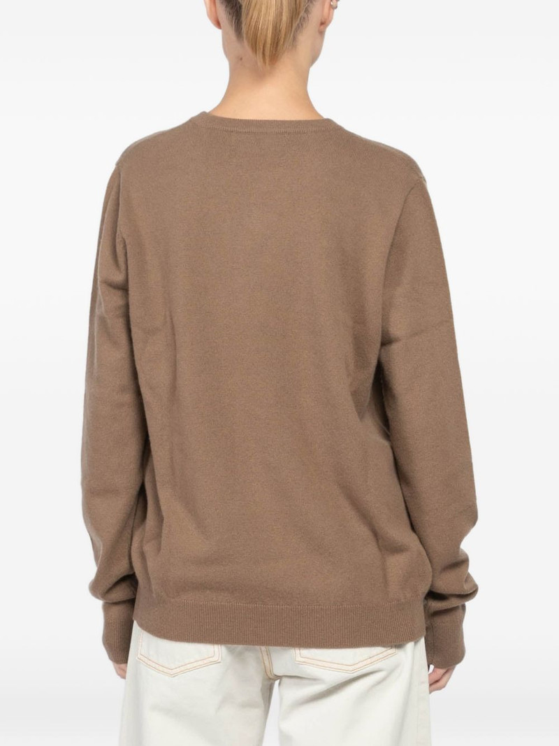 V-neck long-sleeve sweater 5