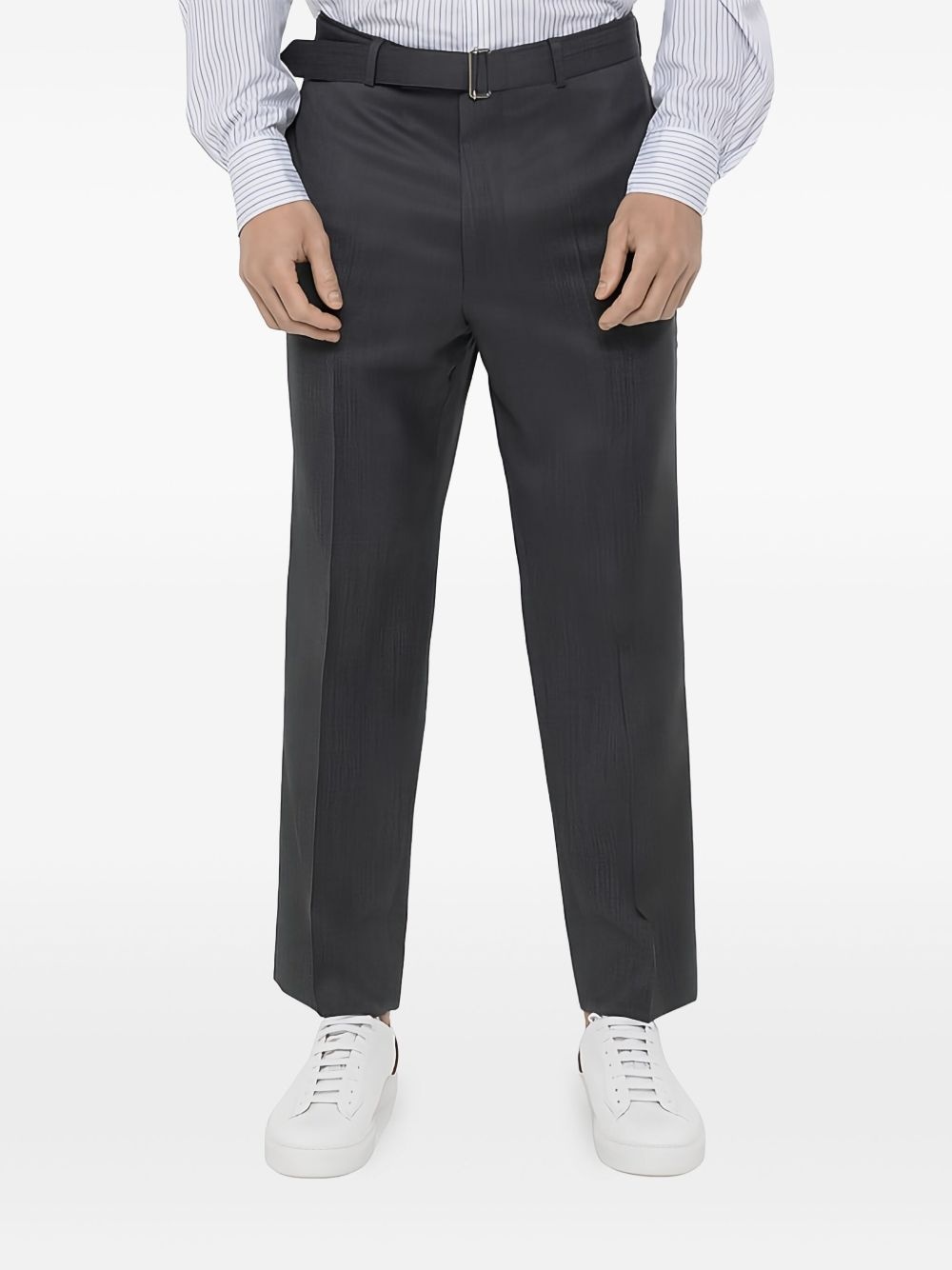 belted tailored trousers - 2