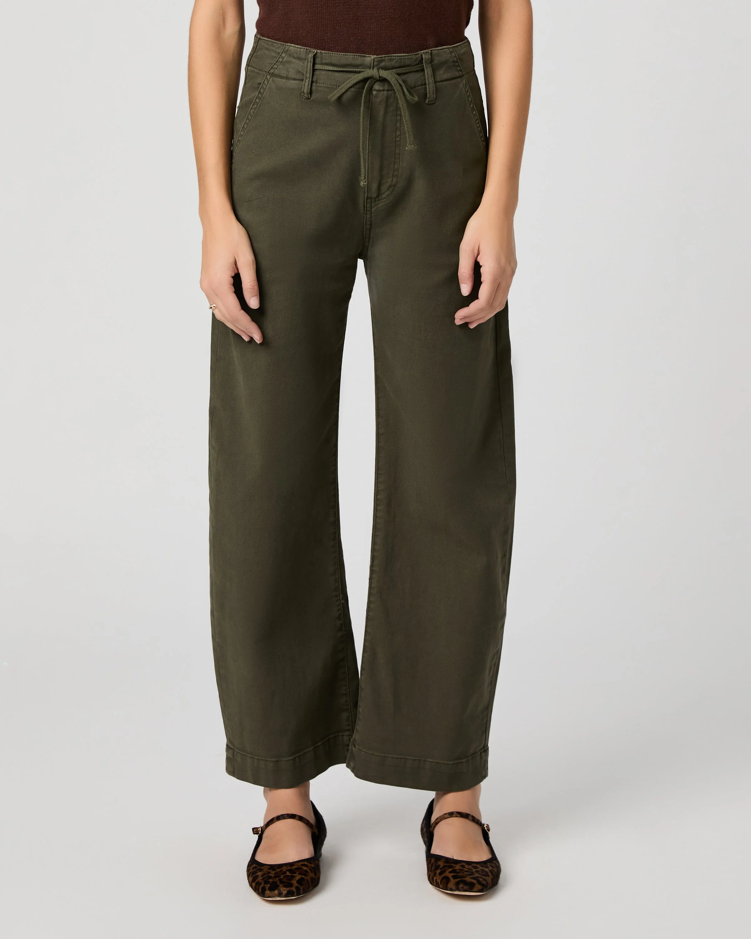 Arellia Ankle Barrel Leg Jean - 1