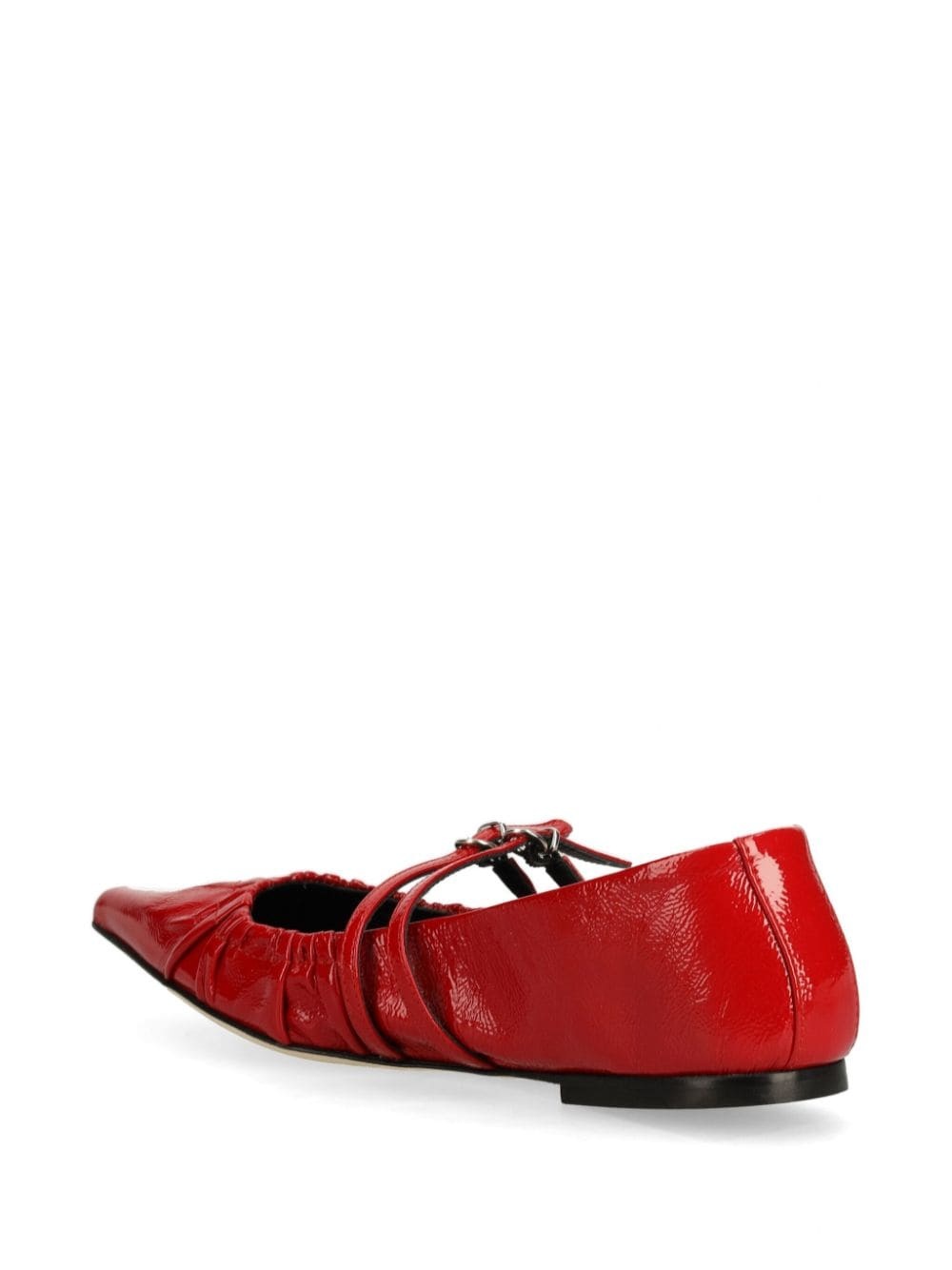 buckled ballerina shoes - 3