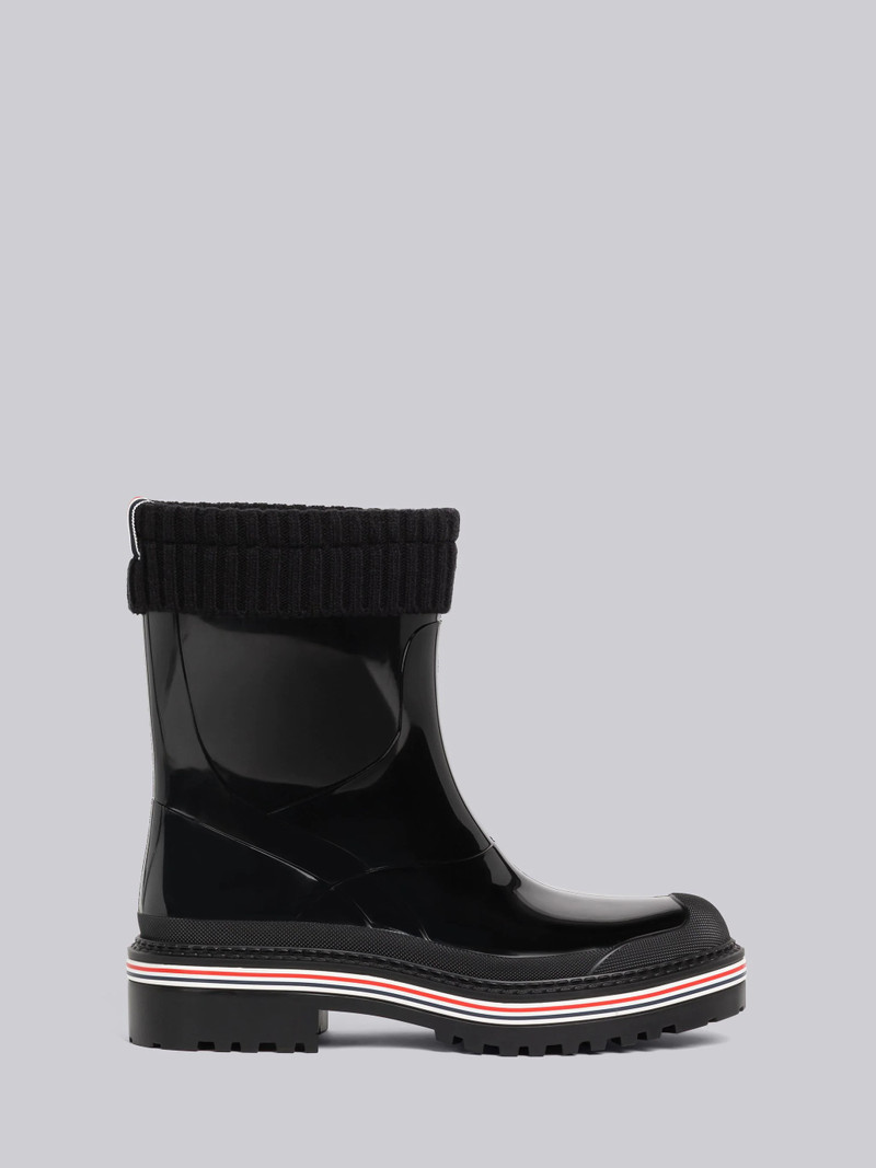 Molded Rubber Mid Calf Rain Boot 1
