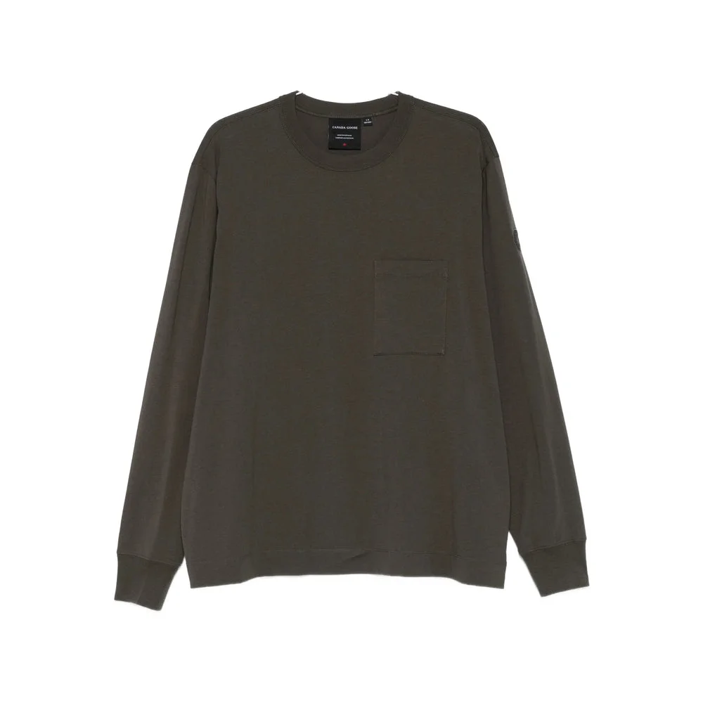 Canada Goose Green T-Shirts & Vests Men - 1