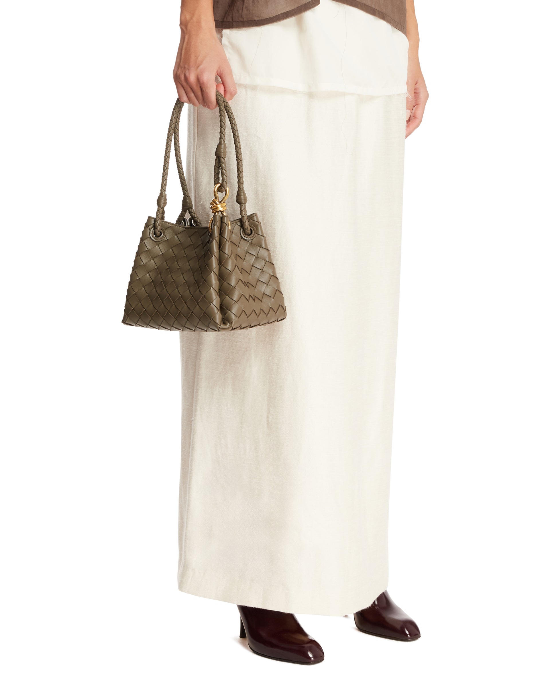 Green Parachute Leather Bag - 4