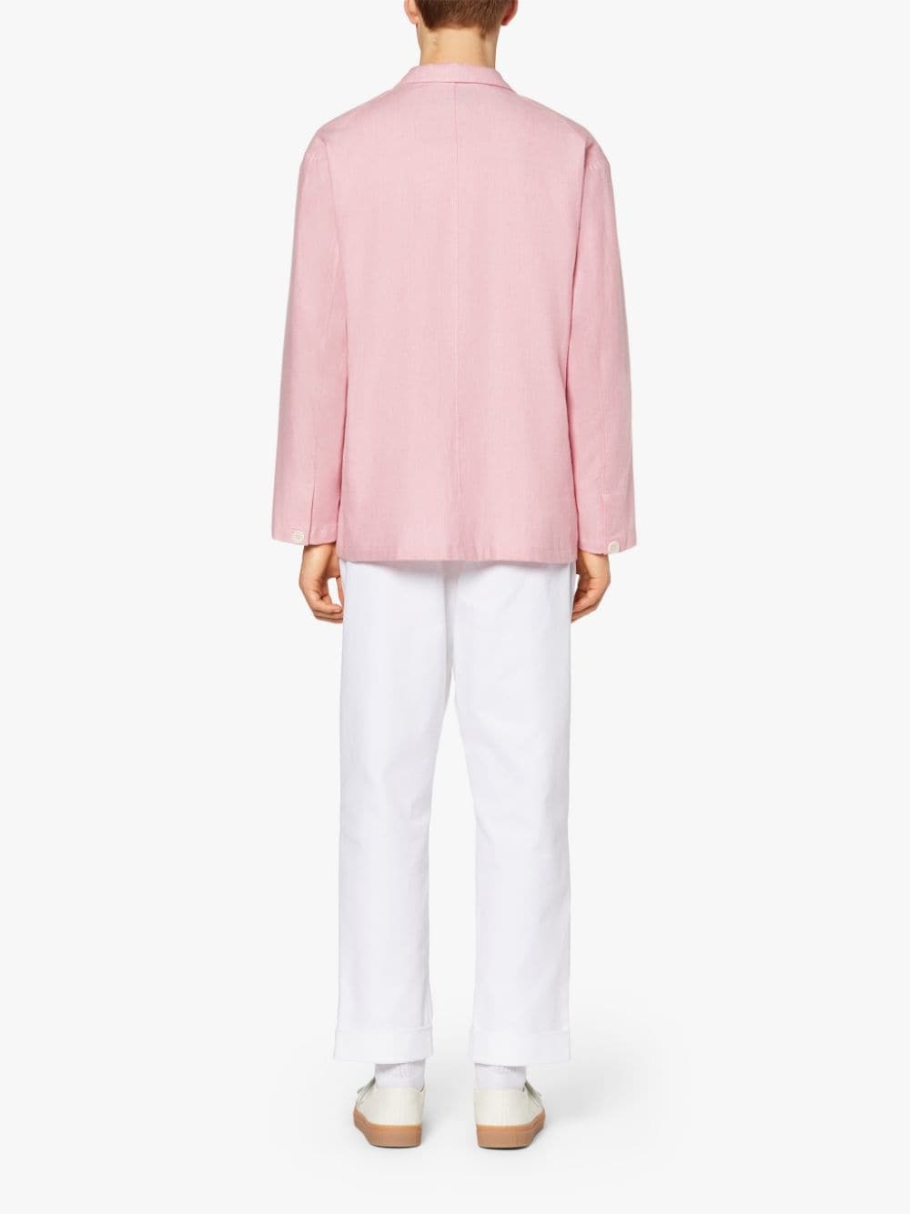PEMBROKE PINK COTTON & WOOL JACKET | GSC-104 - 3